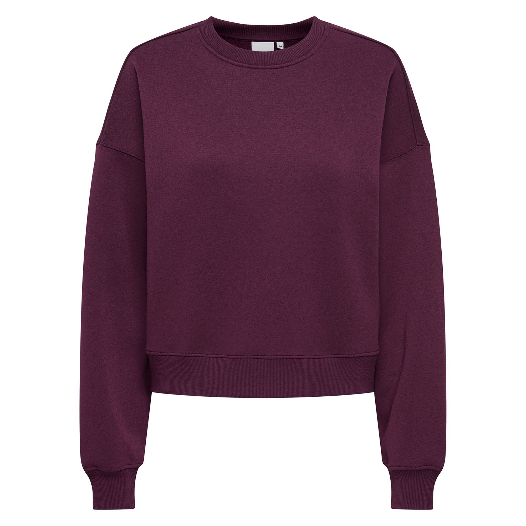 ONLY Sweater Damen Sweatshirt 1er Pack Polyester (Packung, 1er Pack)