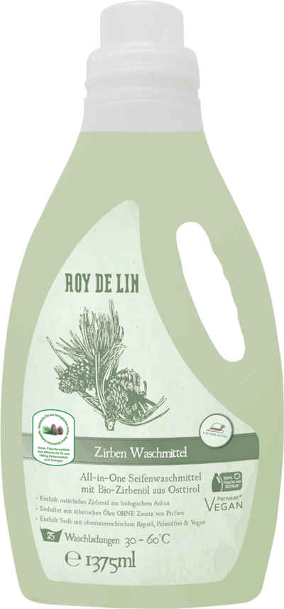 HCR Hygiene ROY DE LIN - Zirben Waschmittel flüssig 1.375 ml Spezialwaschmittel