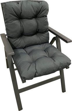 HIGH LIVING Sitzkissen Highliving Stuhlauflage Niedriglehner, Sitzkissen und Rückenkissen