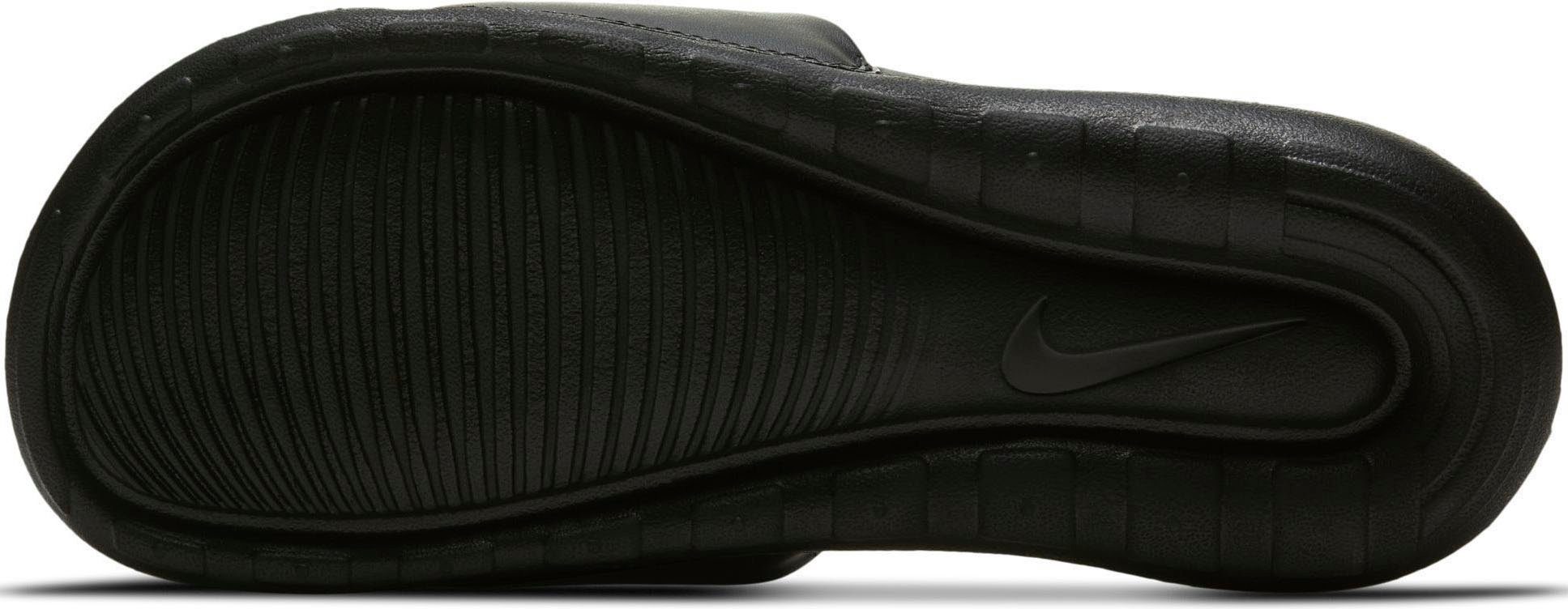 Sportswear Badesandale VICTORI Nike schwarz-weiß SLIDE ONE