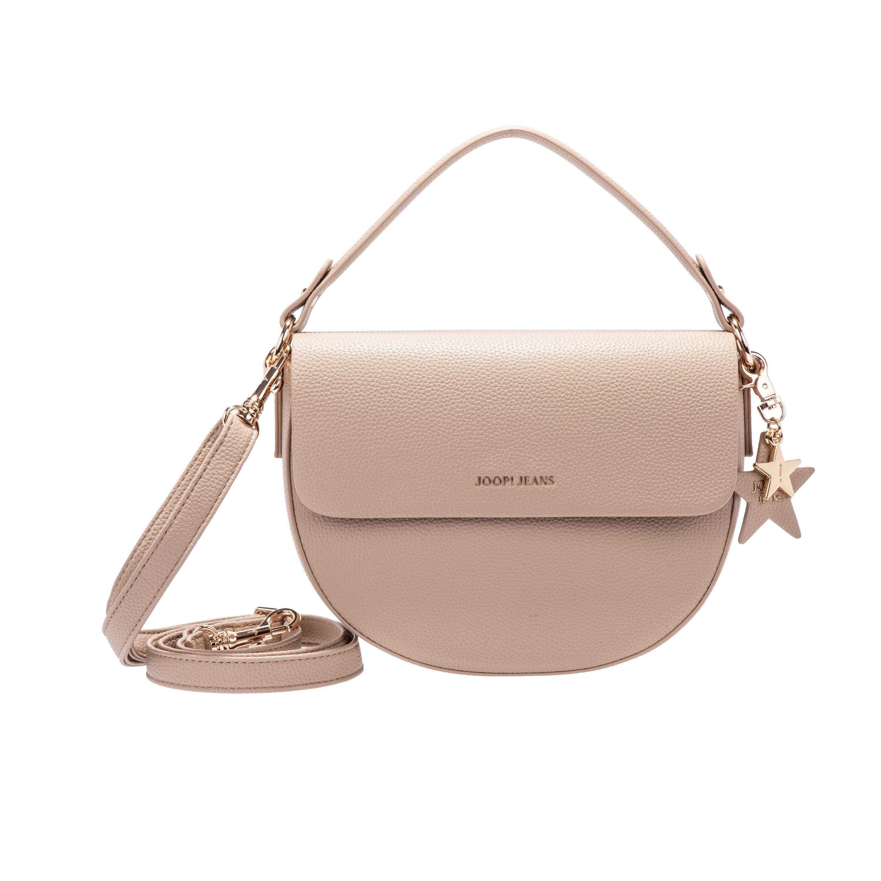 Joop Jeans Schultertasche salve kaley shoulderbag mvf (Set, Mit abnehmbarem Schlüsselanhänger), Damen Umhängetasche, Handtasche, mit Logoschriftzug