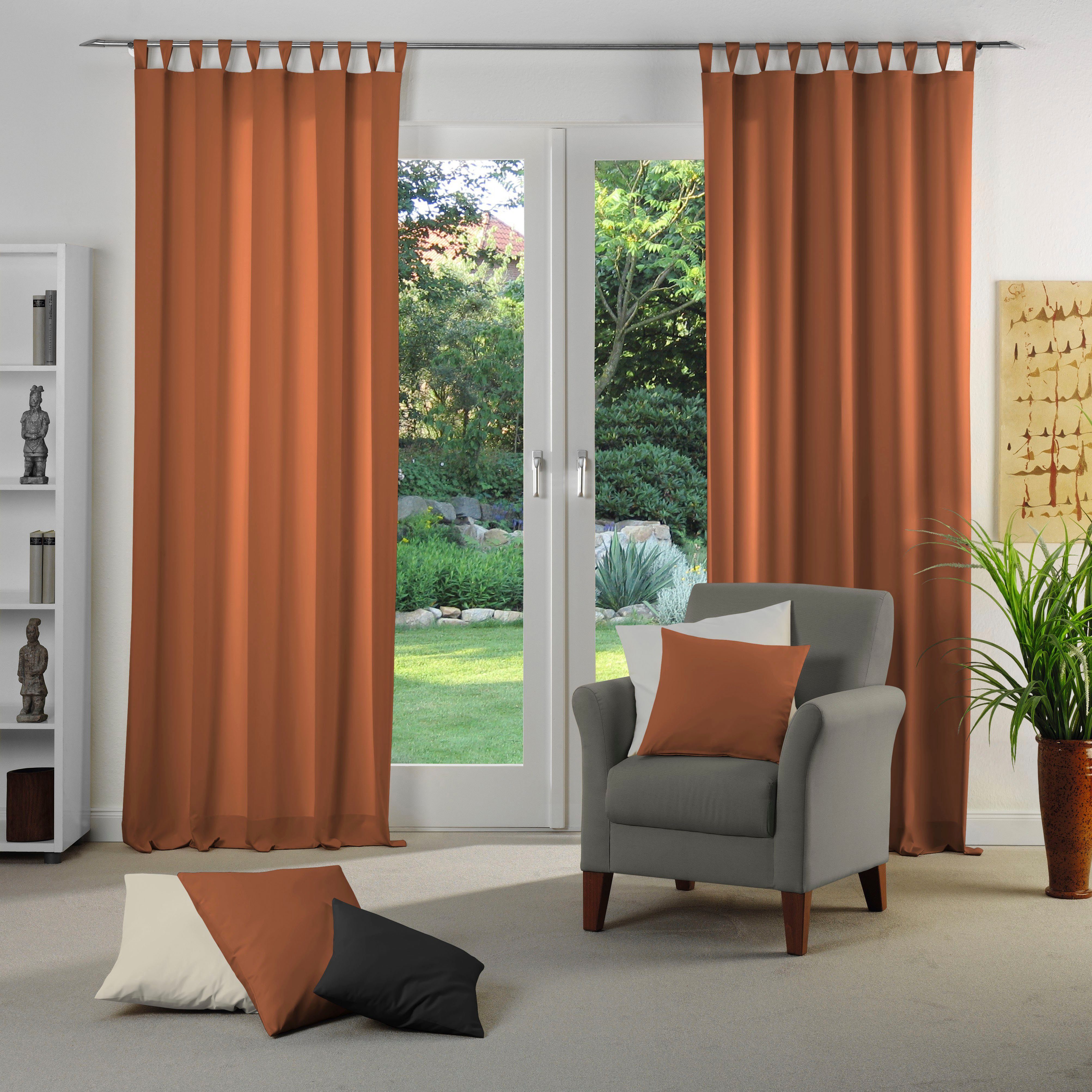 Wirth Vorhang Dim out, Schlaufen (1 günstig online kaufen