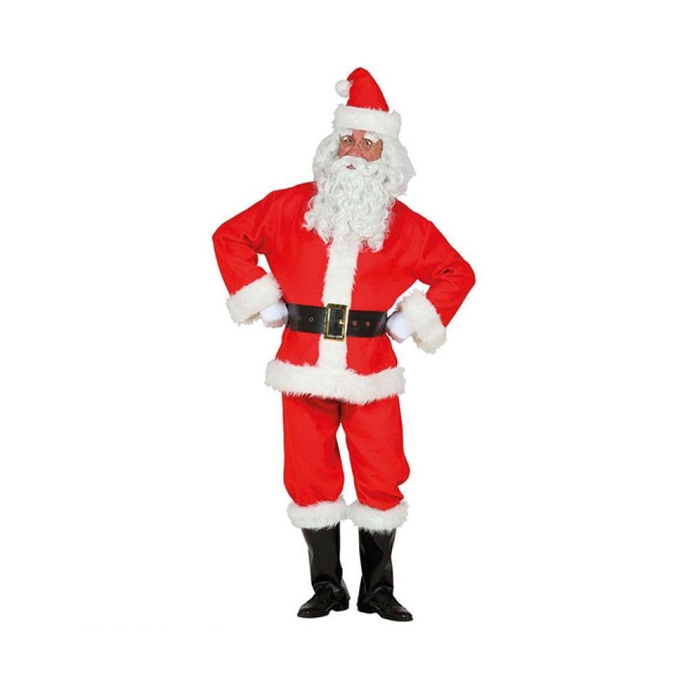 Widmann S.r.l. Kostüm Weihnachtsmann Größe XXL/XXXL, Jacke, Hose, Weihnachtskostüm, Nikolauskostüm
