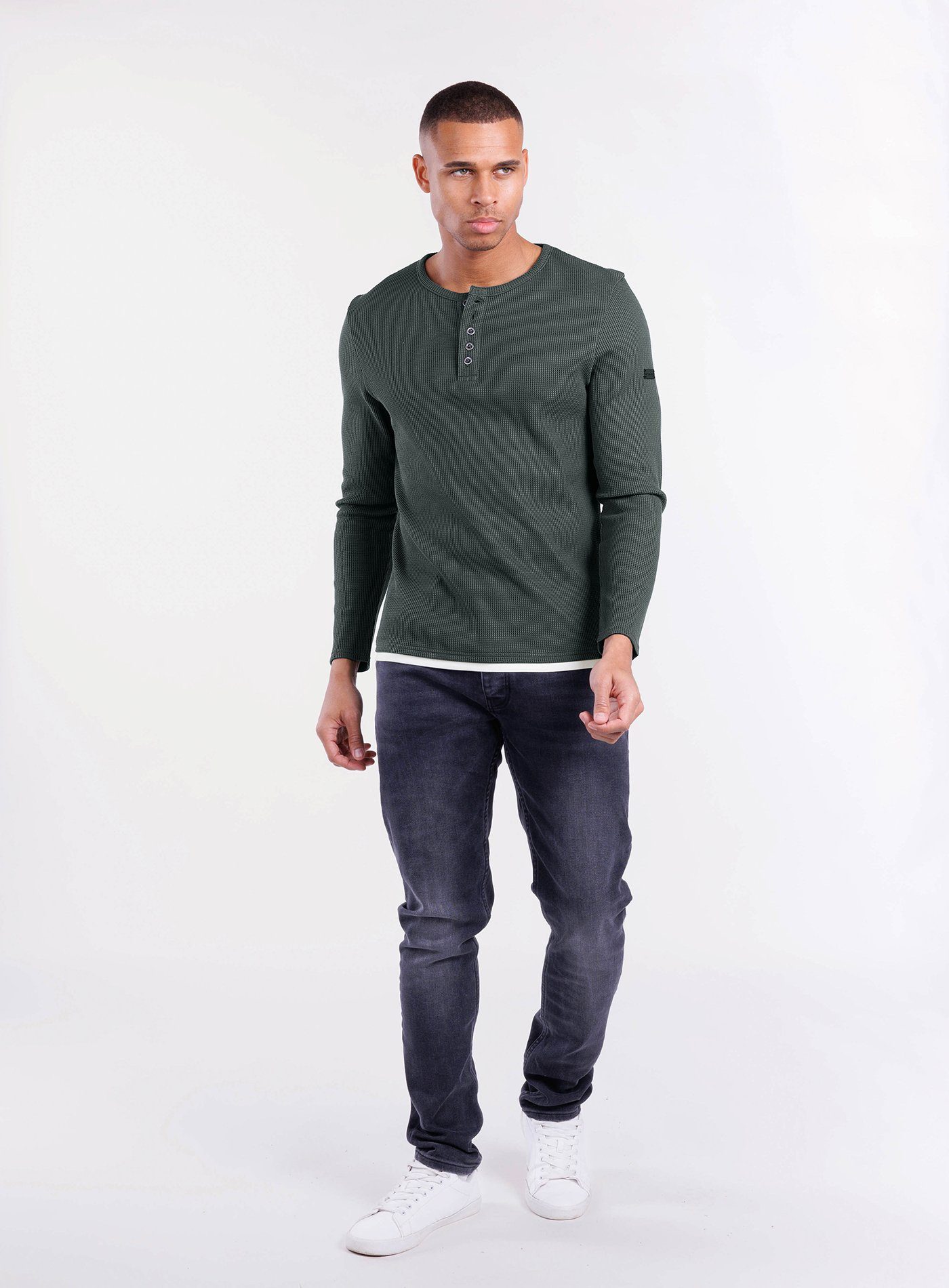Key Largo Sweatjacke MSW SANDRO button günstig online kaufen