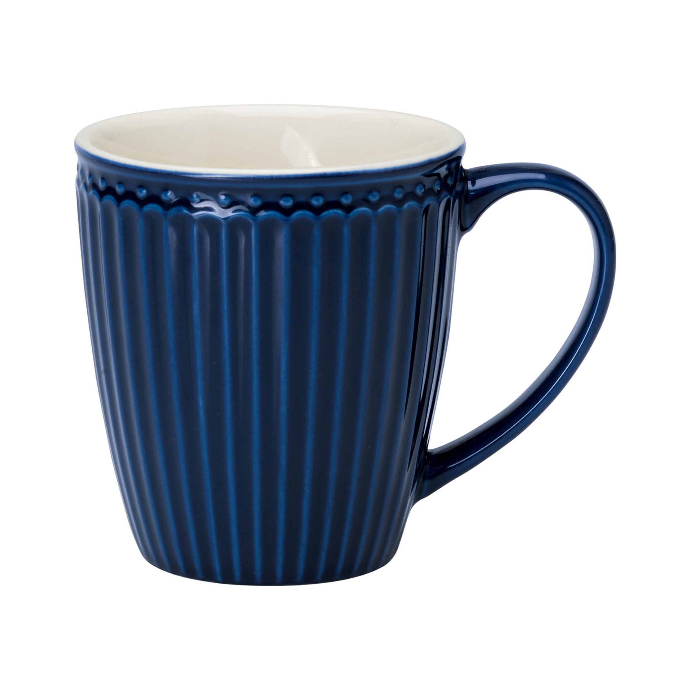 Greengate Tasse GreenGate Henkeltasse Alice Dunkelblau