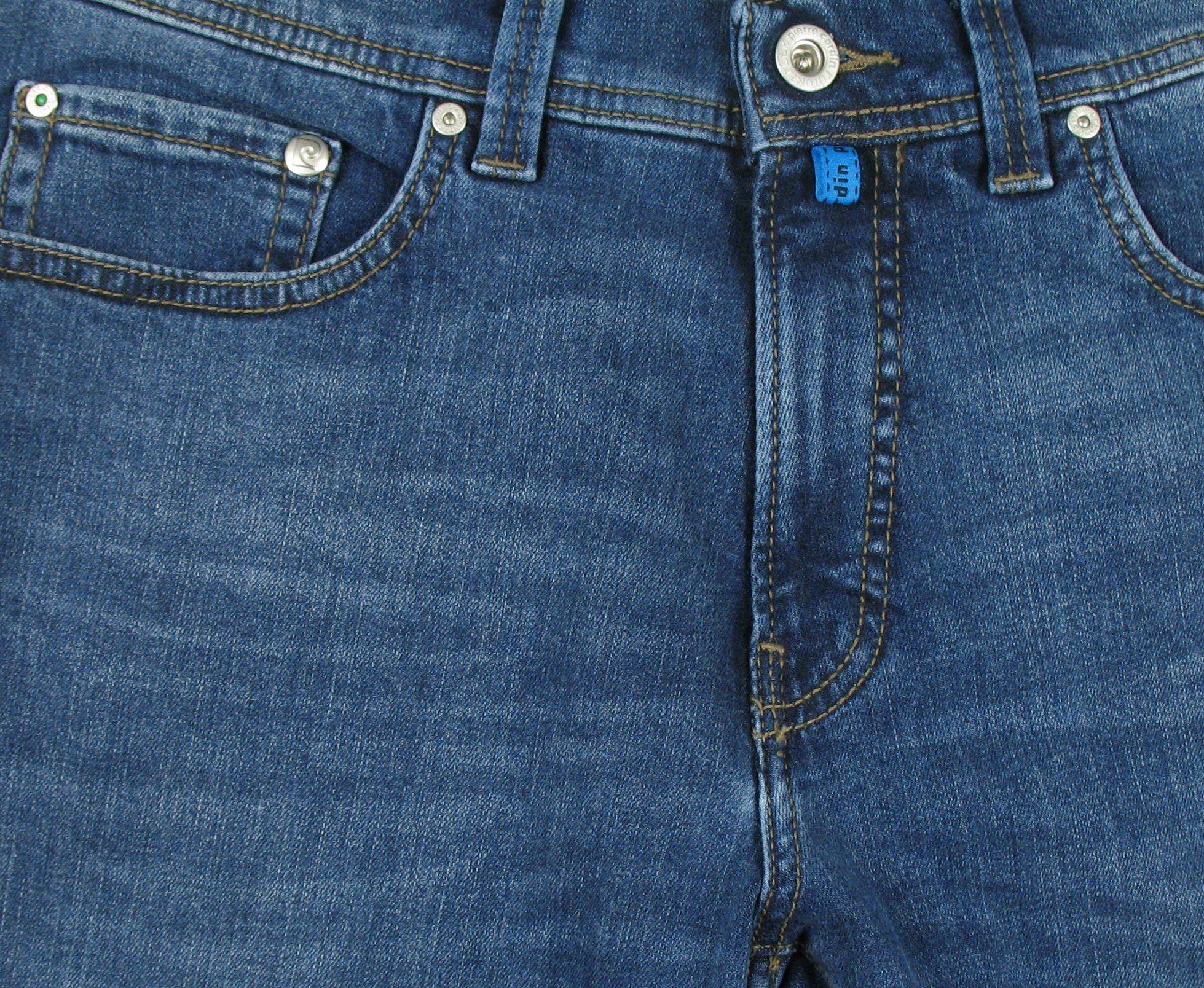 Futureflex 5-Pocket-Jeans Lyon Tapered used blue Pierre ocean Cardin buffies