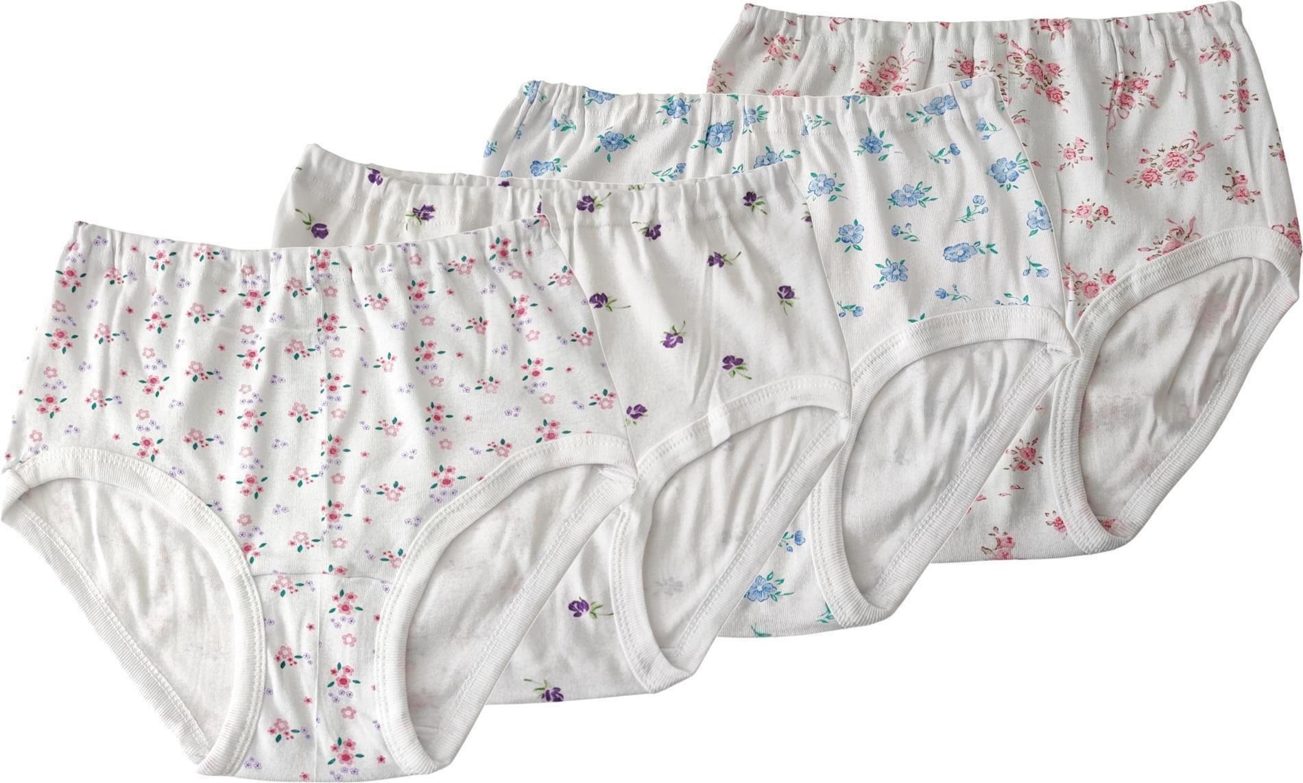 EloModa Taillenslip 4x Damen Slips Unterhosen günstig online kaufen