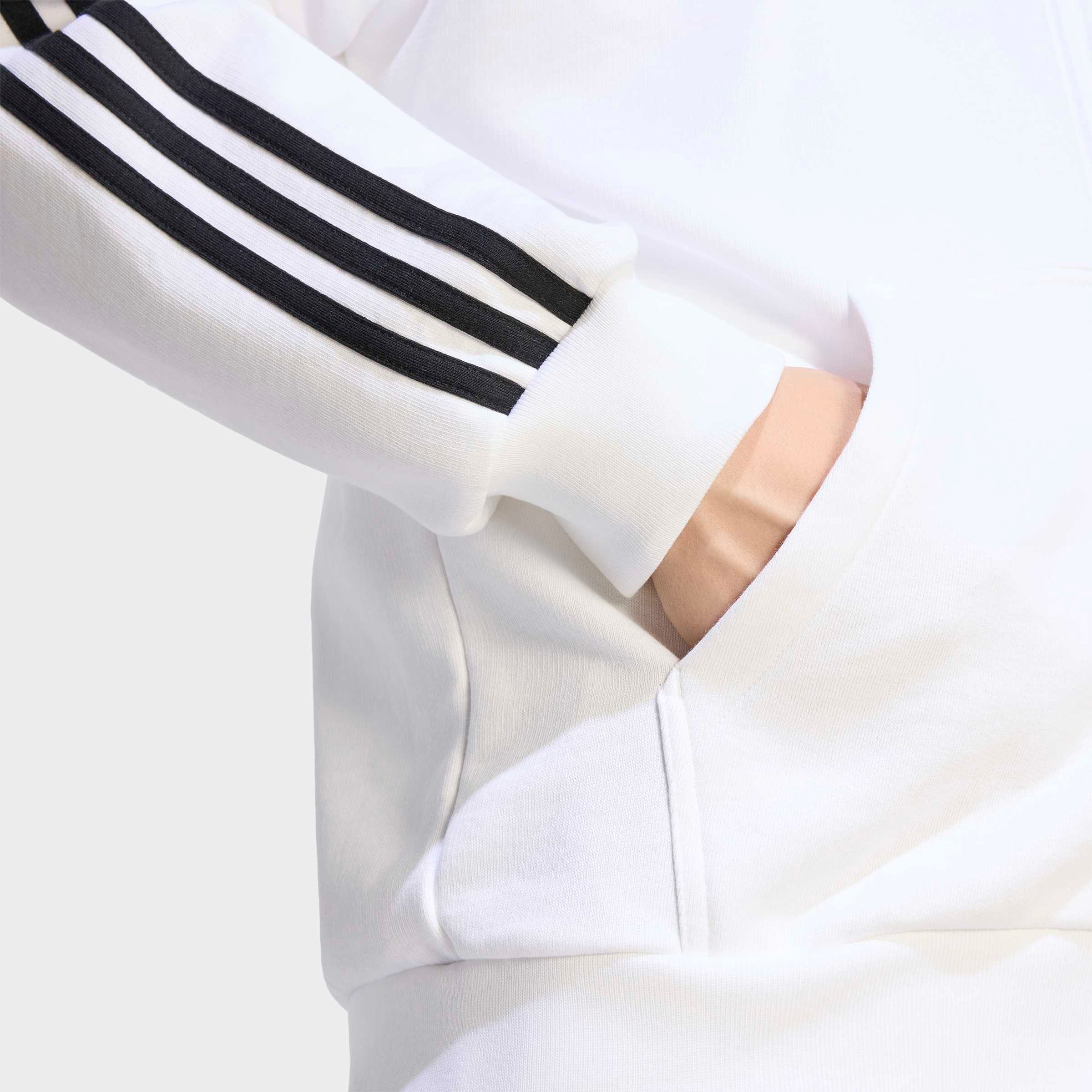 adidas Sportswear Kapuzensweatshirt ESSENTIALS 3-STREIFEN FRENCH TERRY