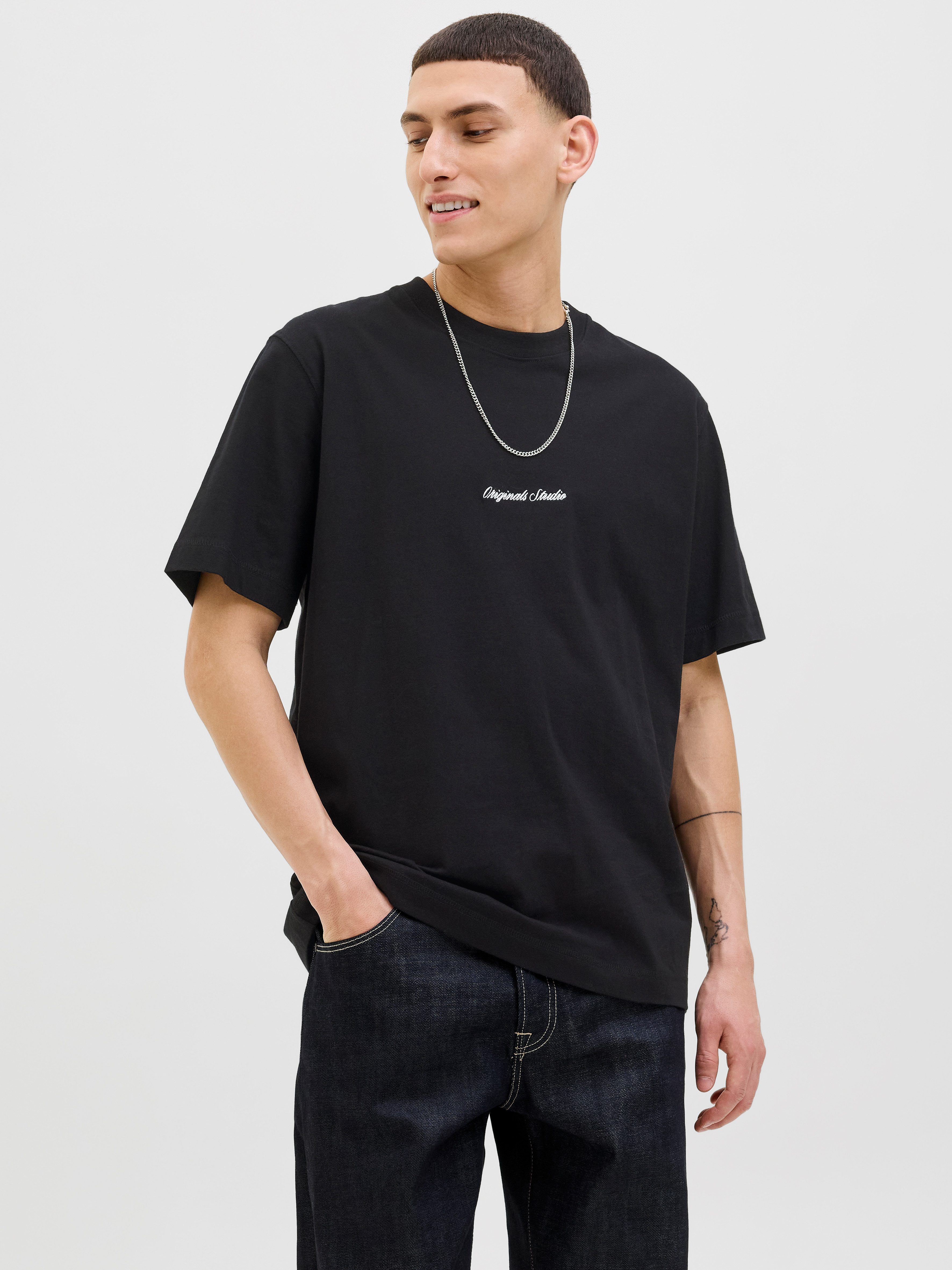Jack & Jones Kurzarmshirt JORNORREBRO EMB günstig online kaufen