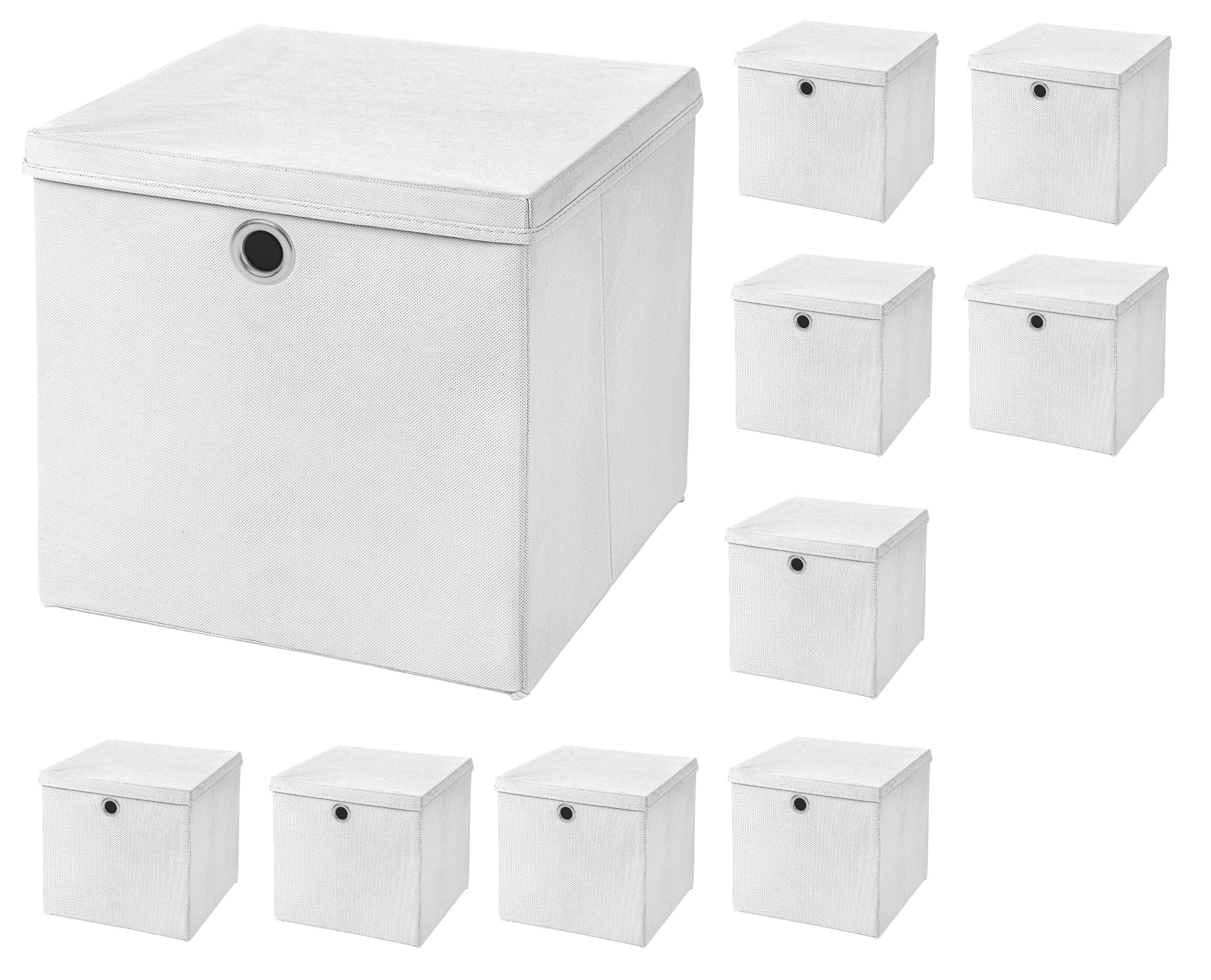 StickandShine Aufbewahrungsbox 10 Stück Faltboxen 28 günstig online kaufen