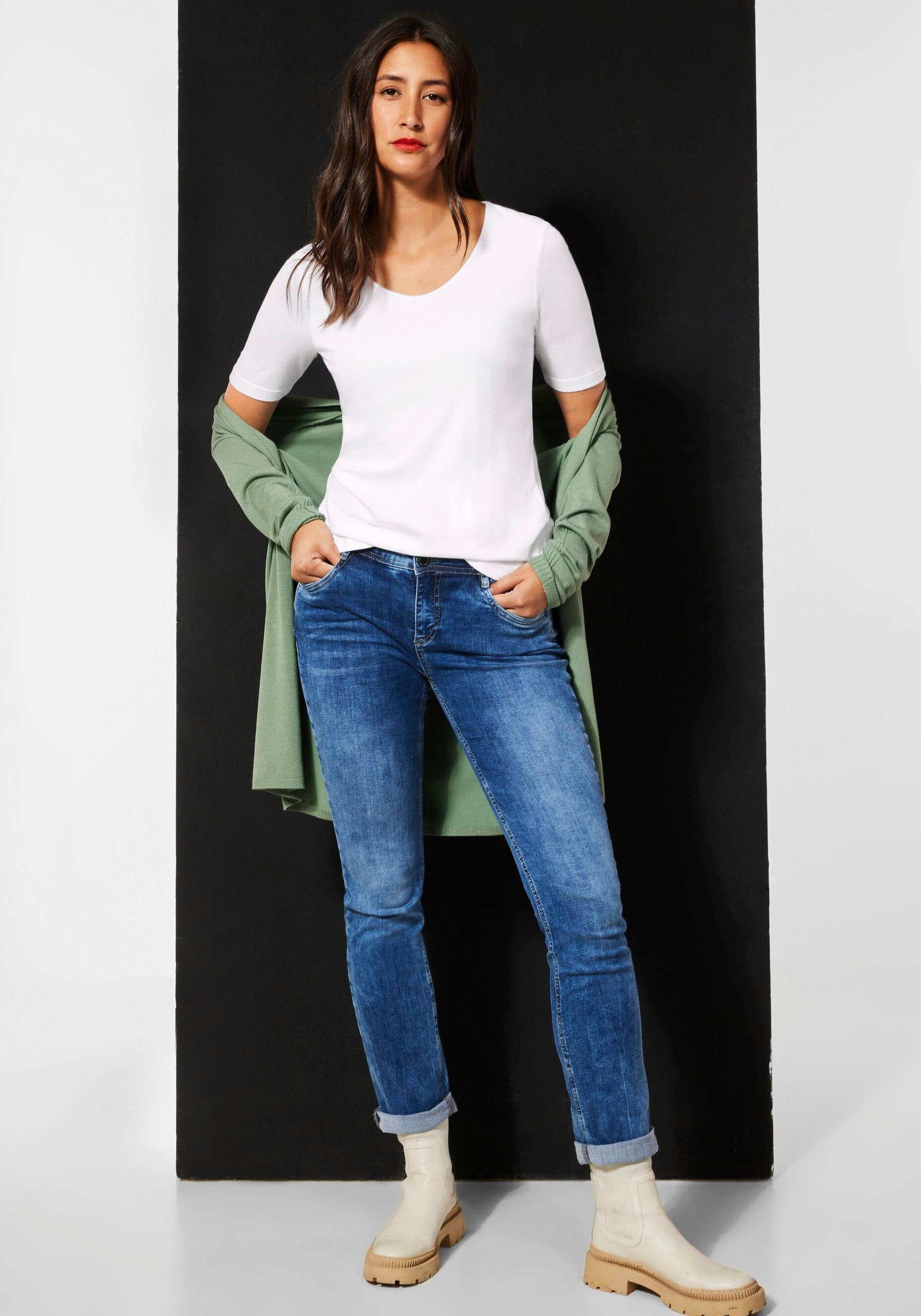 STREET ONE T-Shirt Style Palmira im Basic Style