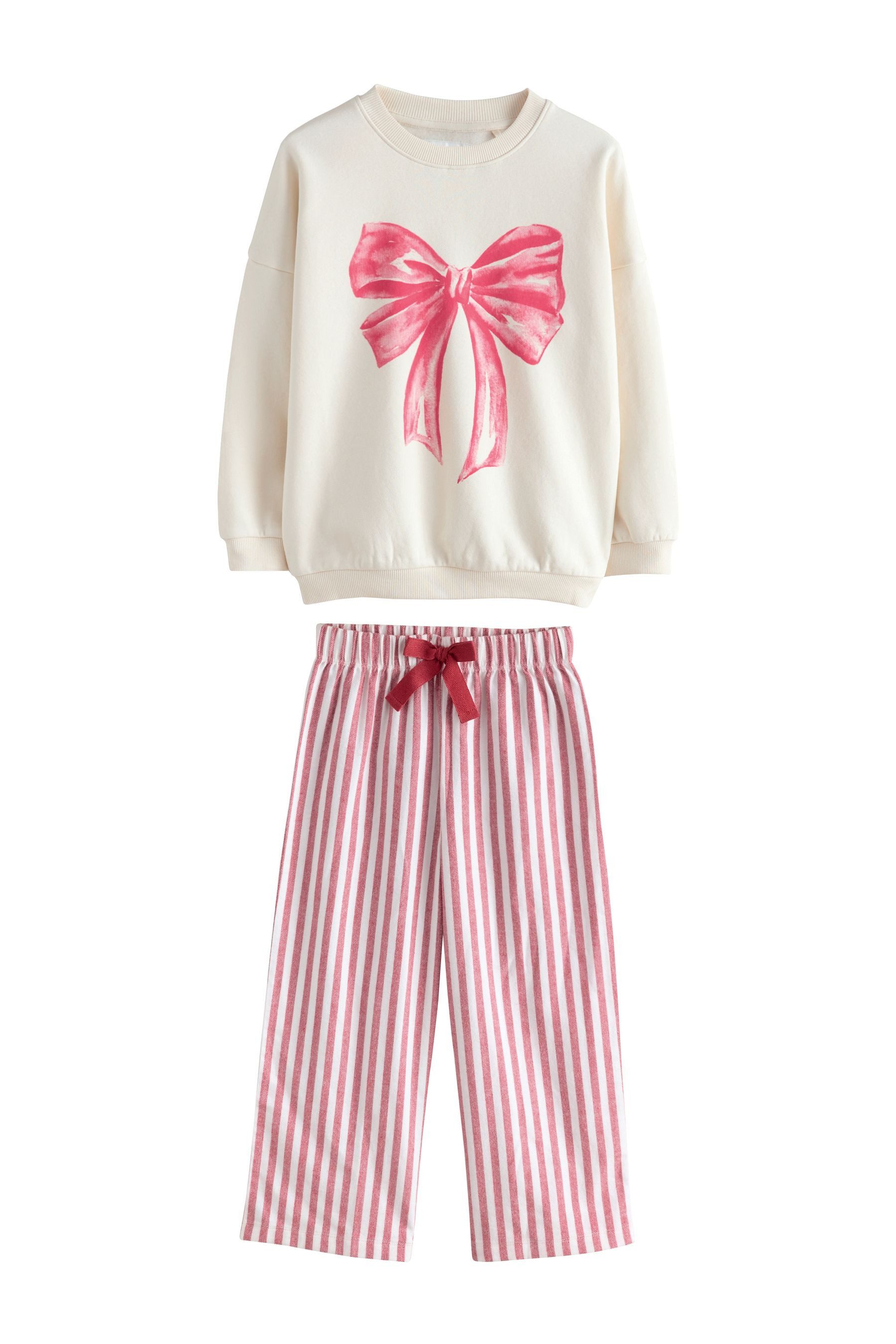 Next Pyjama Sweatshirt-Schlafanzug (2 tlg)