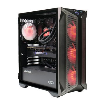 Hyrican GAMEMAX Brufen C1 7106 Gaming-PC (Intel® Core i5 13400F, RTX 4060, 16 GB RAM, 1000 GB SSD, Wasserkühlung, DDR5, Windows 11)
