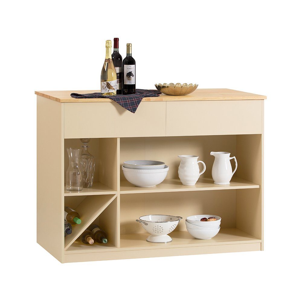 Sideboard Bartisch Buffet Küchenschrank KNL04 Highborad SoBuy freistehend Kücheninsel