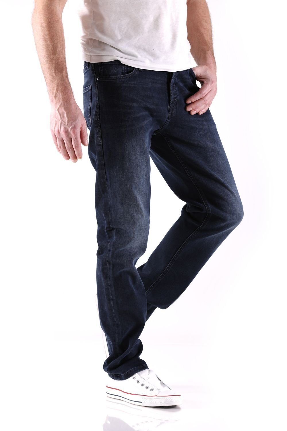 Jack & Jones Comfort-fit-Jeans Jack & Jones Mike Original Comfort Tapered H günstig online kaufen