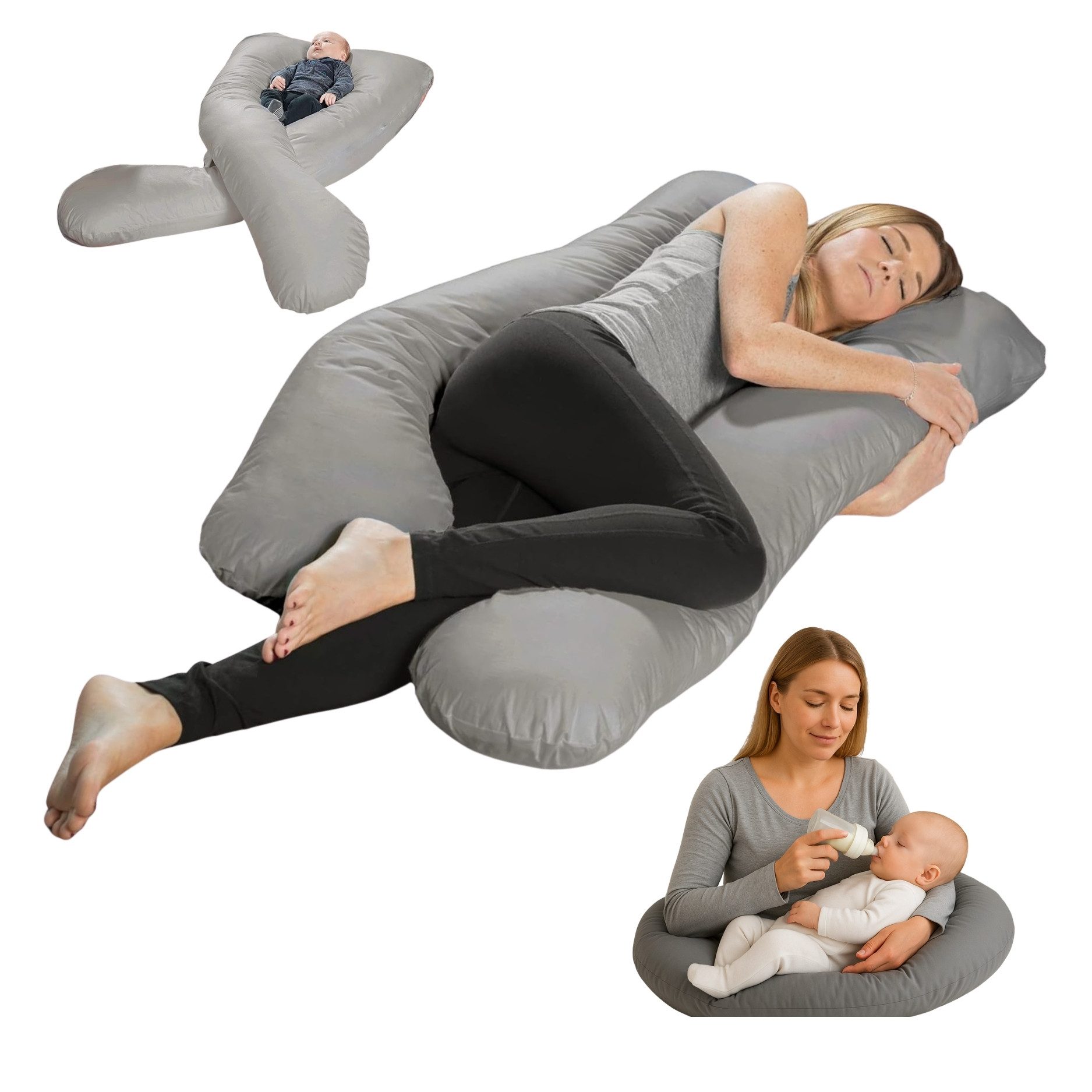 sleepling Stillkissen Bodypillow, auch als Seitenschläfer- oder Lagerungski günstig online kaufen