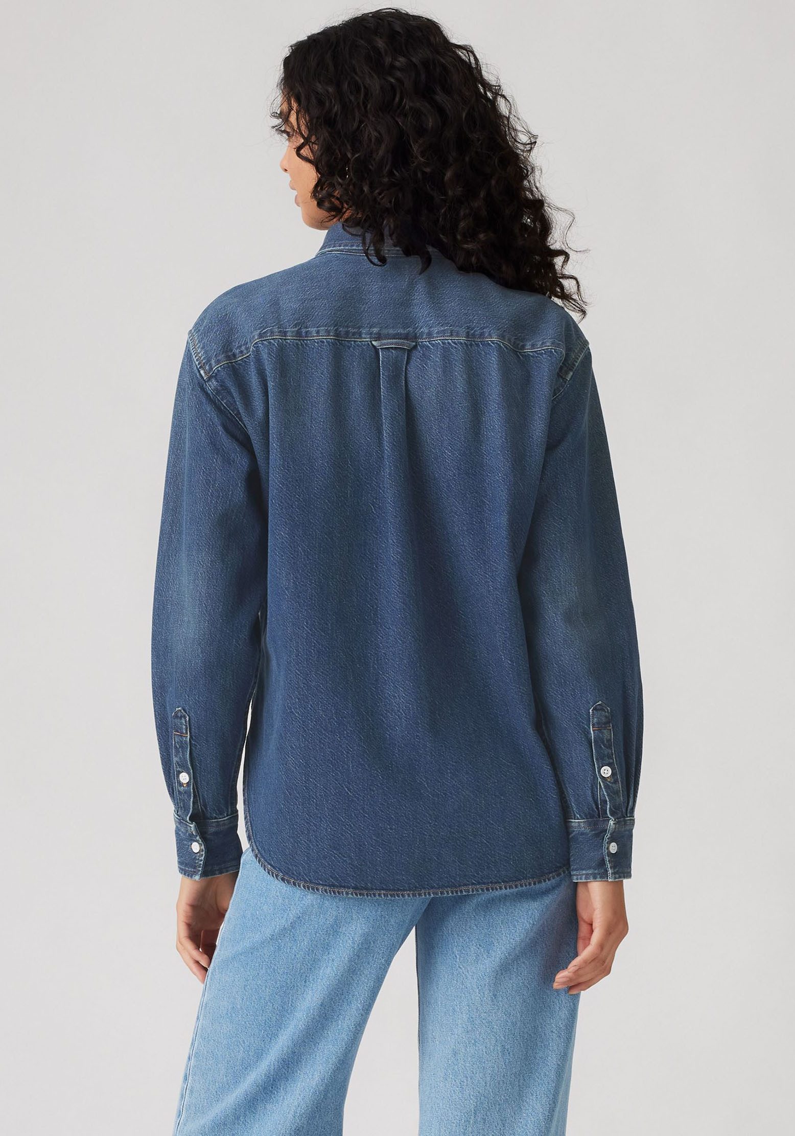 Levi's® Jeansbluse HARLIE BOYFRIEND SHIRT mit Brusttasche
