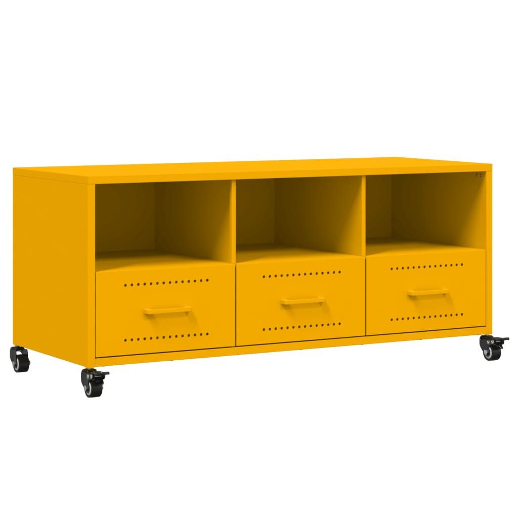 vidaXL TV-Schrank TV-Schrank Senfgelb 100,5x39x43,5 cm günstig online kaufen