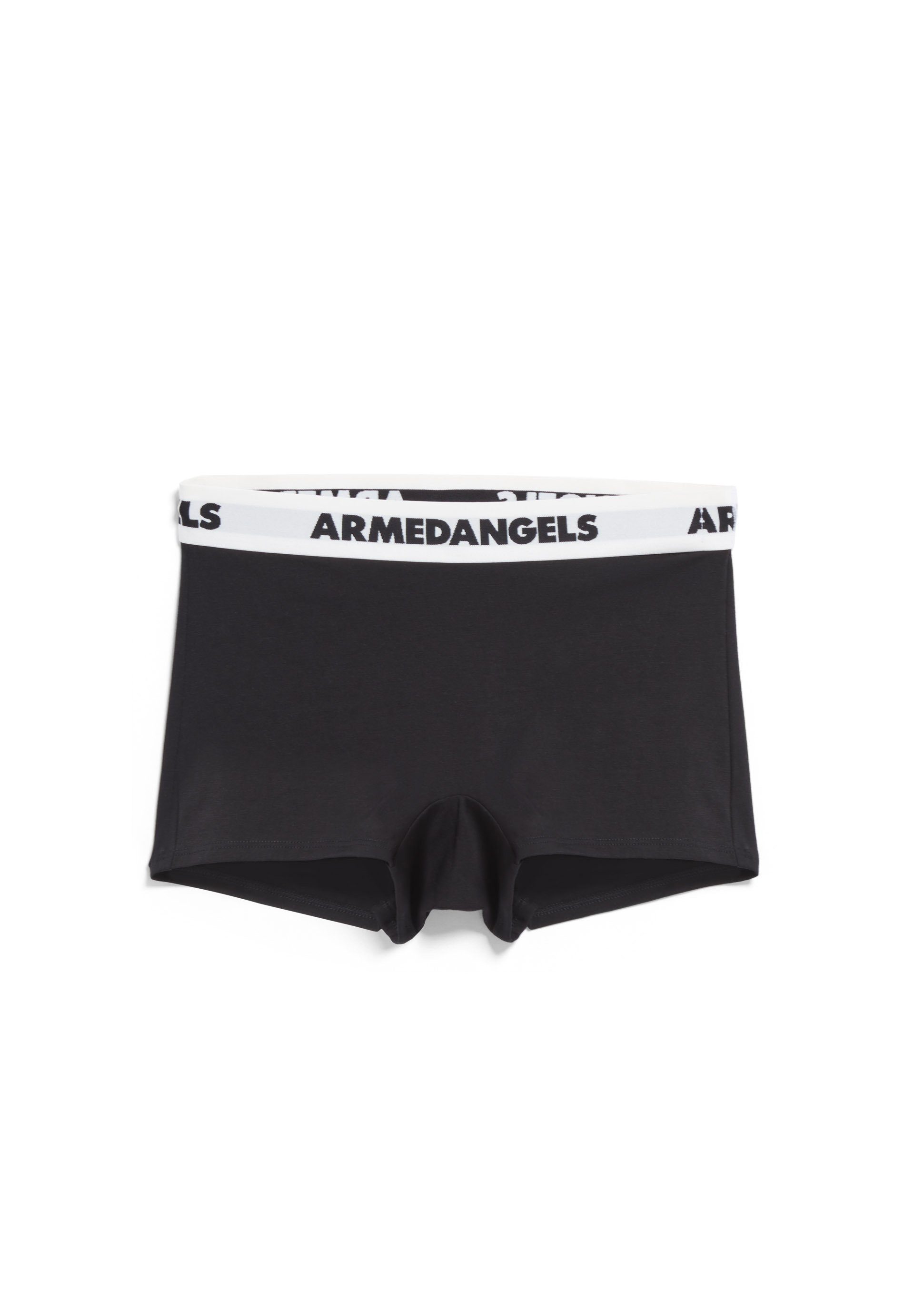 Armedangels black (1-St) Fitted aus Bio-Baumwoll Panty ERYNAA Shortie Damen Mix