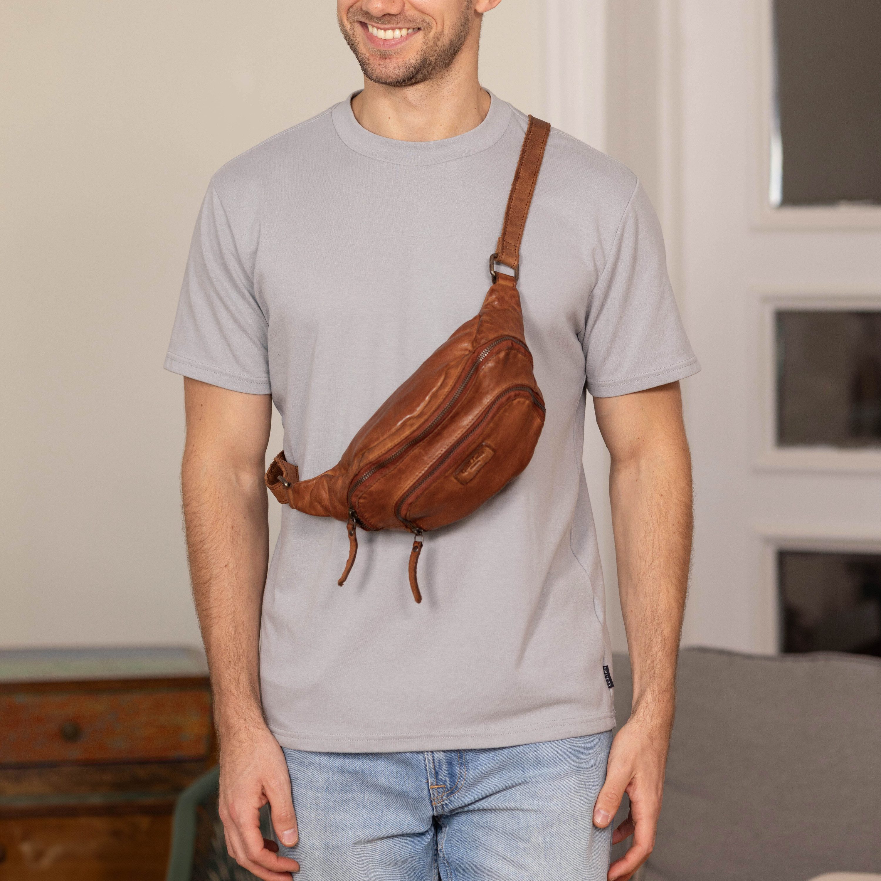 Gusti Leder Gürteltasche Gusti Leder Gürteltasche Sverre (1-tlg)