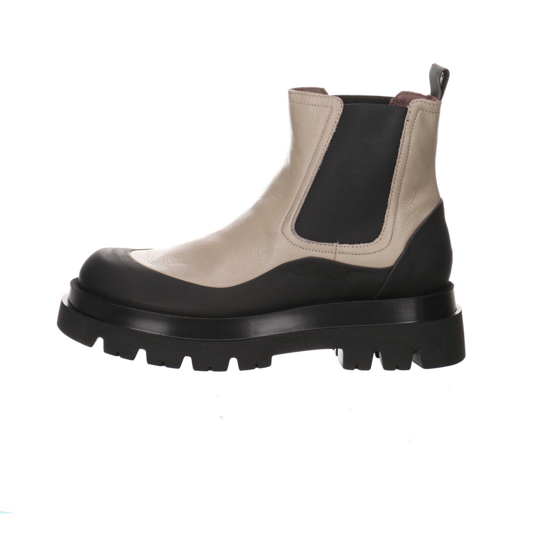 Mjus Chelsea Leder-/Textilkombination uni Boots Leder-/Textilkombination Chelseaboots