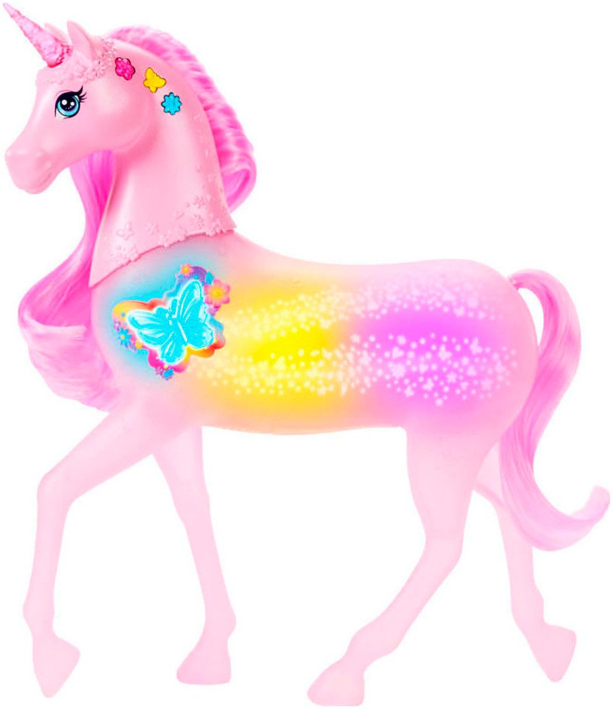 Barbie Spielfigur Magisches Zaubereinhorn, mit Licht günstig online kaufen