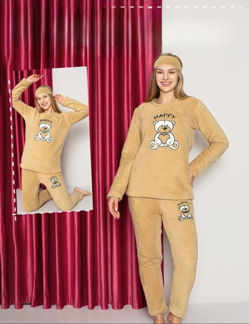 Selef Creation Pyjama Flauschige Pyjama Set günstig online kaufen