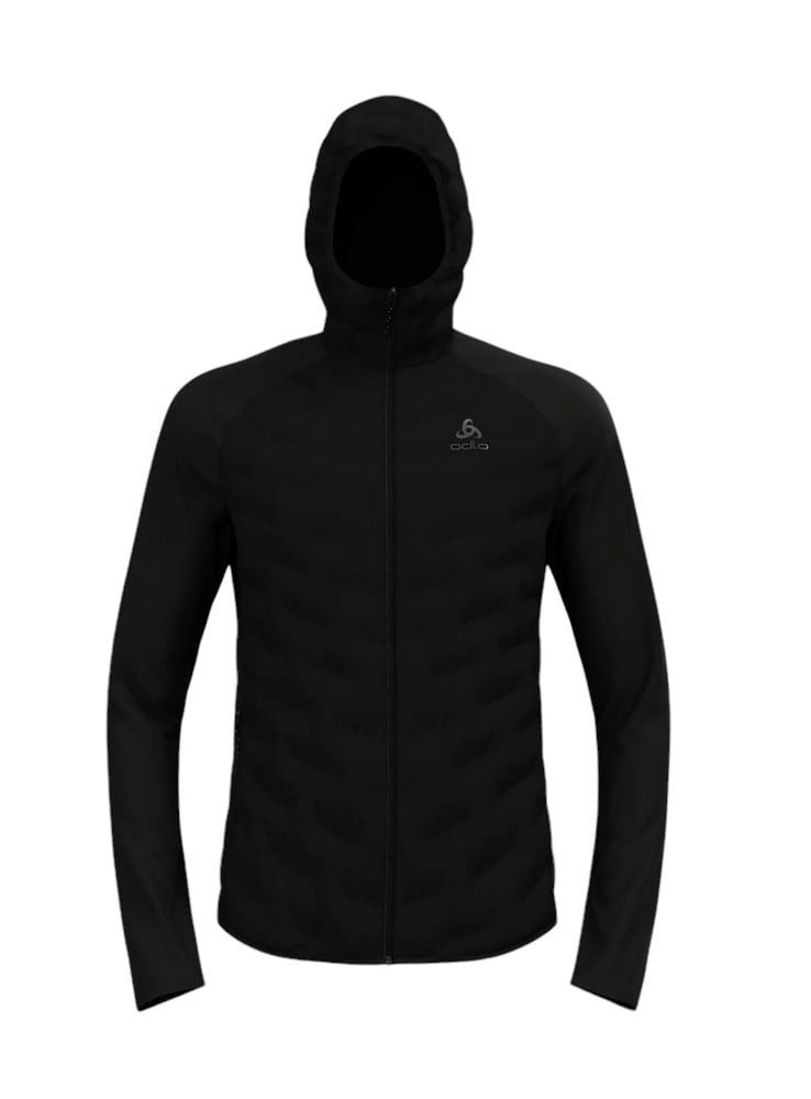 Odlo Kapuzenpullover Kapuzenjacke Zeroweight Insulator Half-Zip (warm, 4-Wege-Stretch)