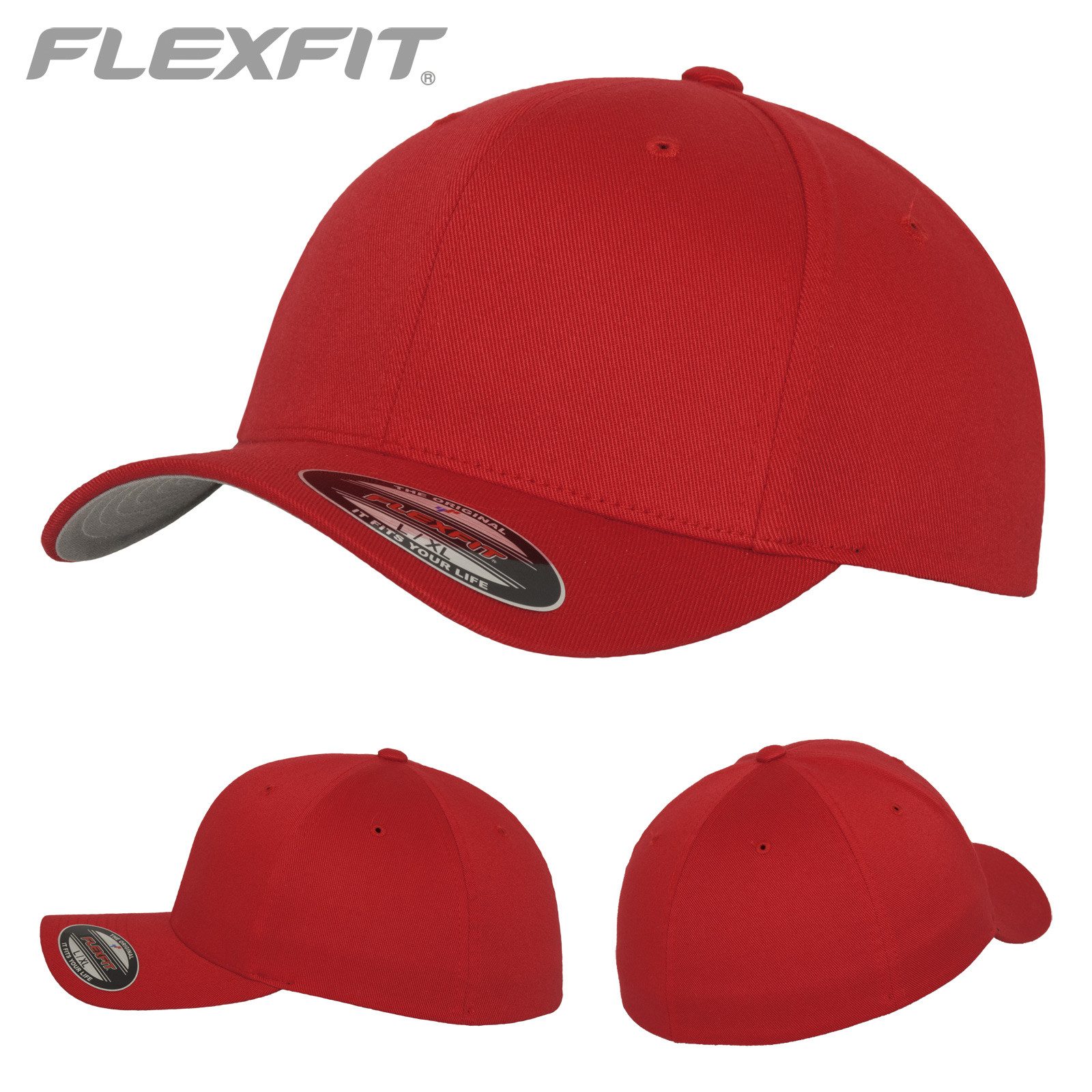 Flexfit Baseball Cap Flex Cap Special Baseballcap Kappe mit UD Bandana