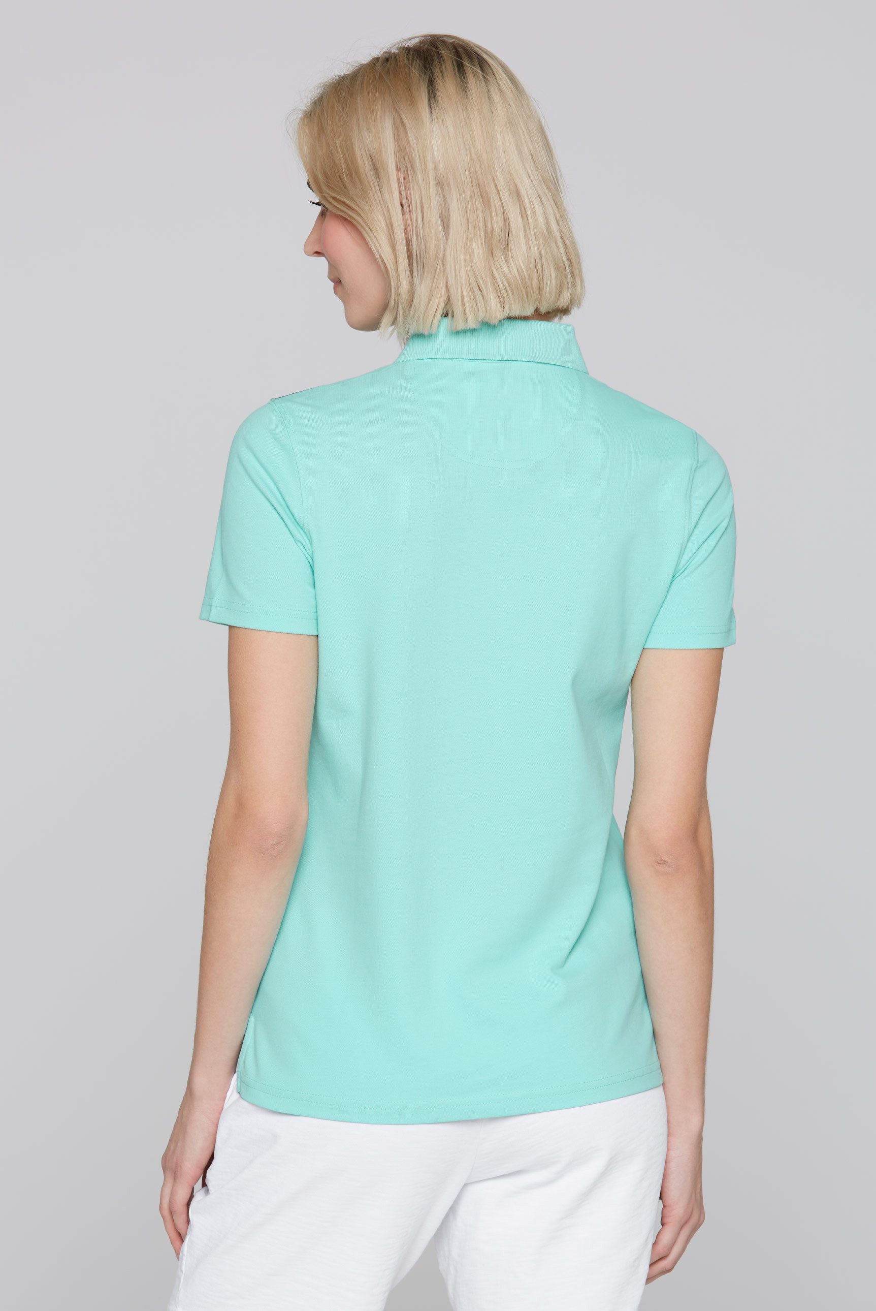 SOCCX Poloshirt SOCCX Pikee-Polo mit Wording günstig online kaufen
