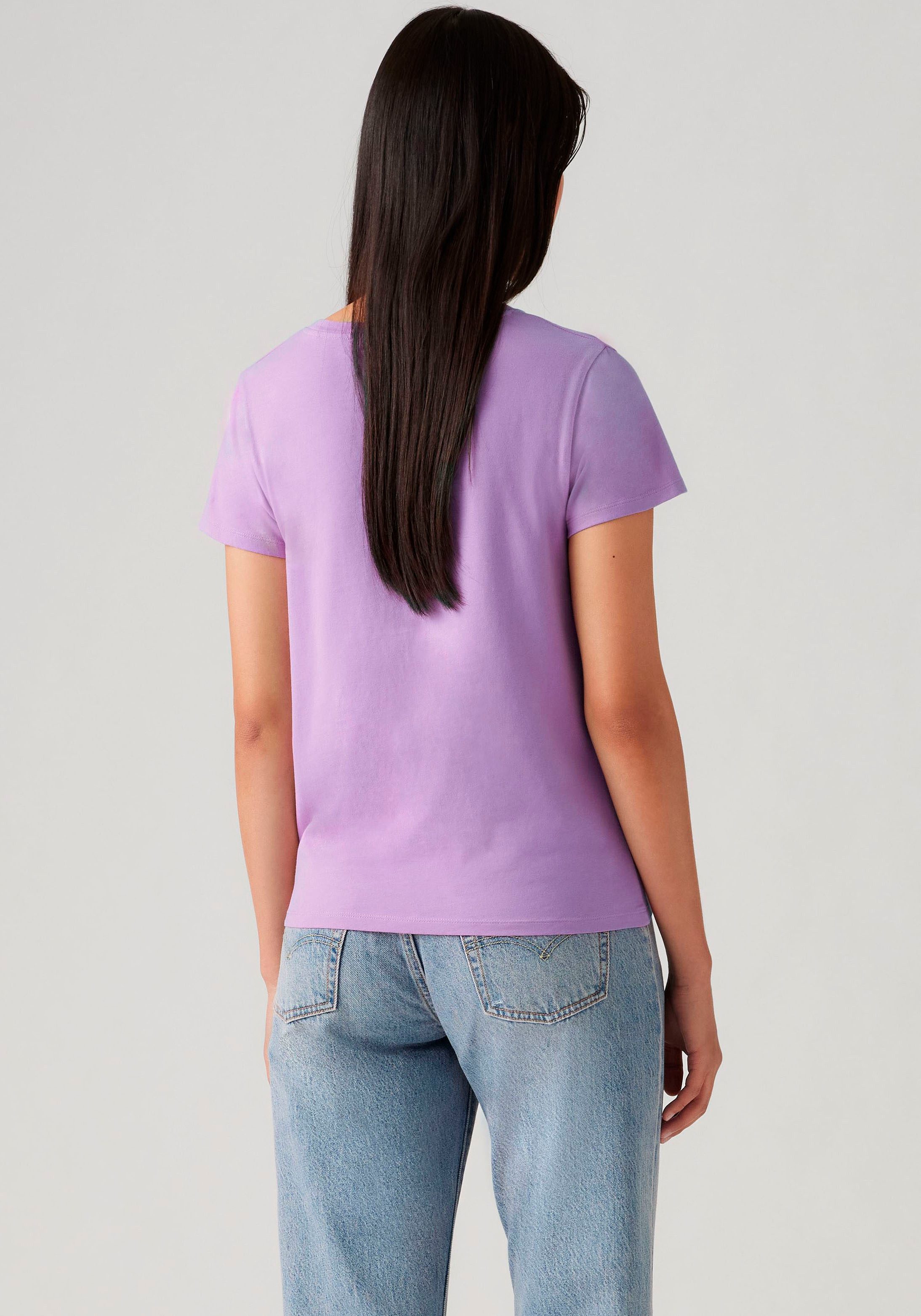 Levi's® V-Shirt Perfect Tee mit kleinem Batwing- Logo