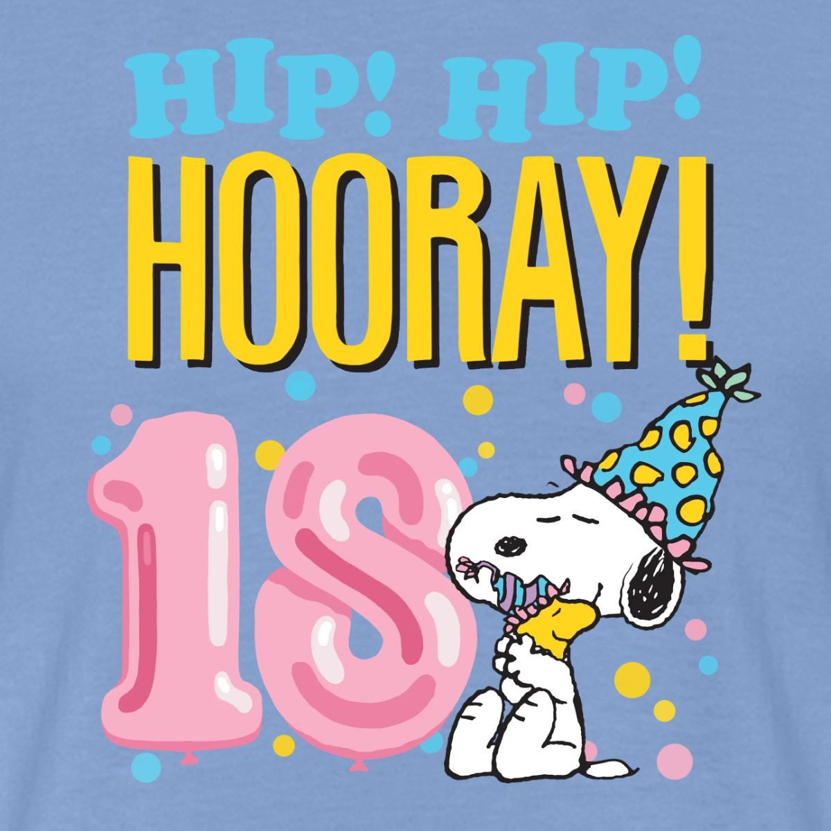 Spreadshirt T-Shirt Peanuts 18 Jahre Geburtstagsdesign Mit Spruch Männer T-Shirt (1-tlg)