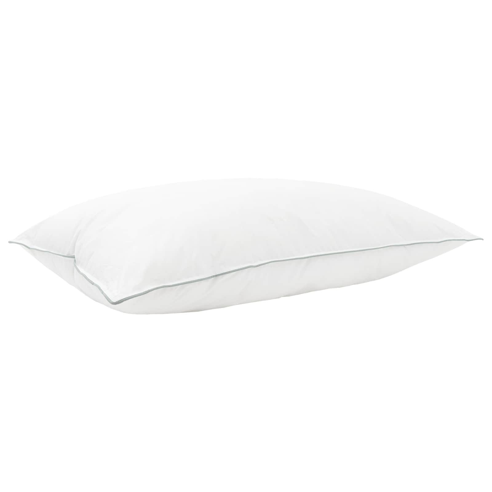 vidaXL Kopfkissen Kopfkissen 2 Stk. 40 x 80 cm Australische Wolle Weiß, Bezug: Wolle