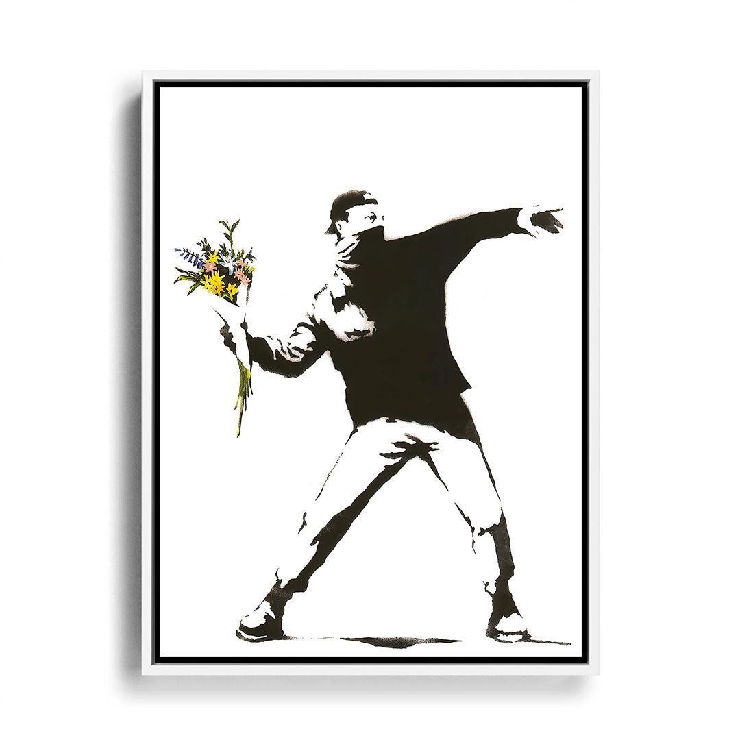 Wandbild Flower Thrower