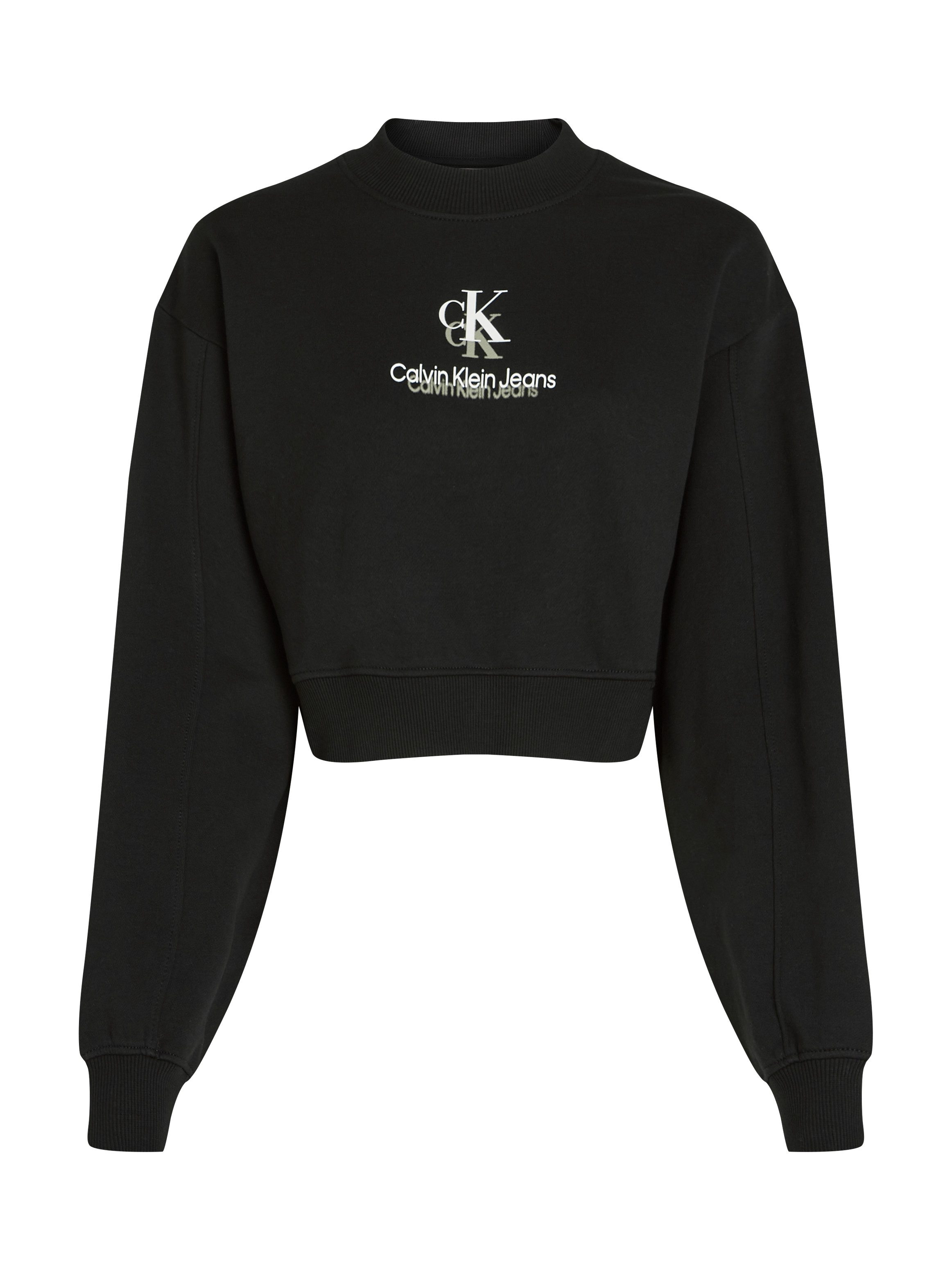 Calvin Klein Jeans Sweatshirt SHADOW GRAPHIC CREWNECK mit Logo