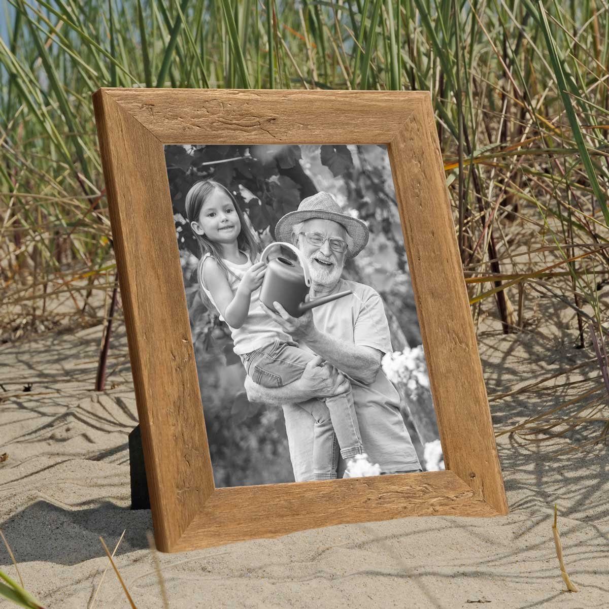 PHOTOLINI Bilderrahmen 2er Set Strandhaus Rustikal günstig online kaufen