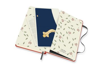 MOLESKINE Buchkalender, 13 Monate Tageskalender 2022 Der kleine Prinz - Fester Einband - Englischer Kalender - 1 Tag = 1 Seite