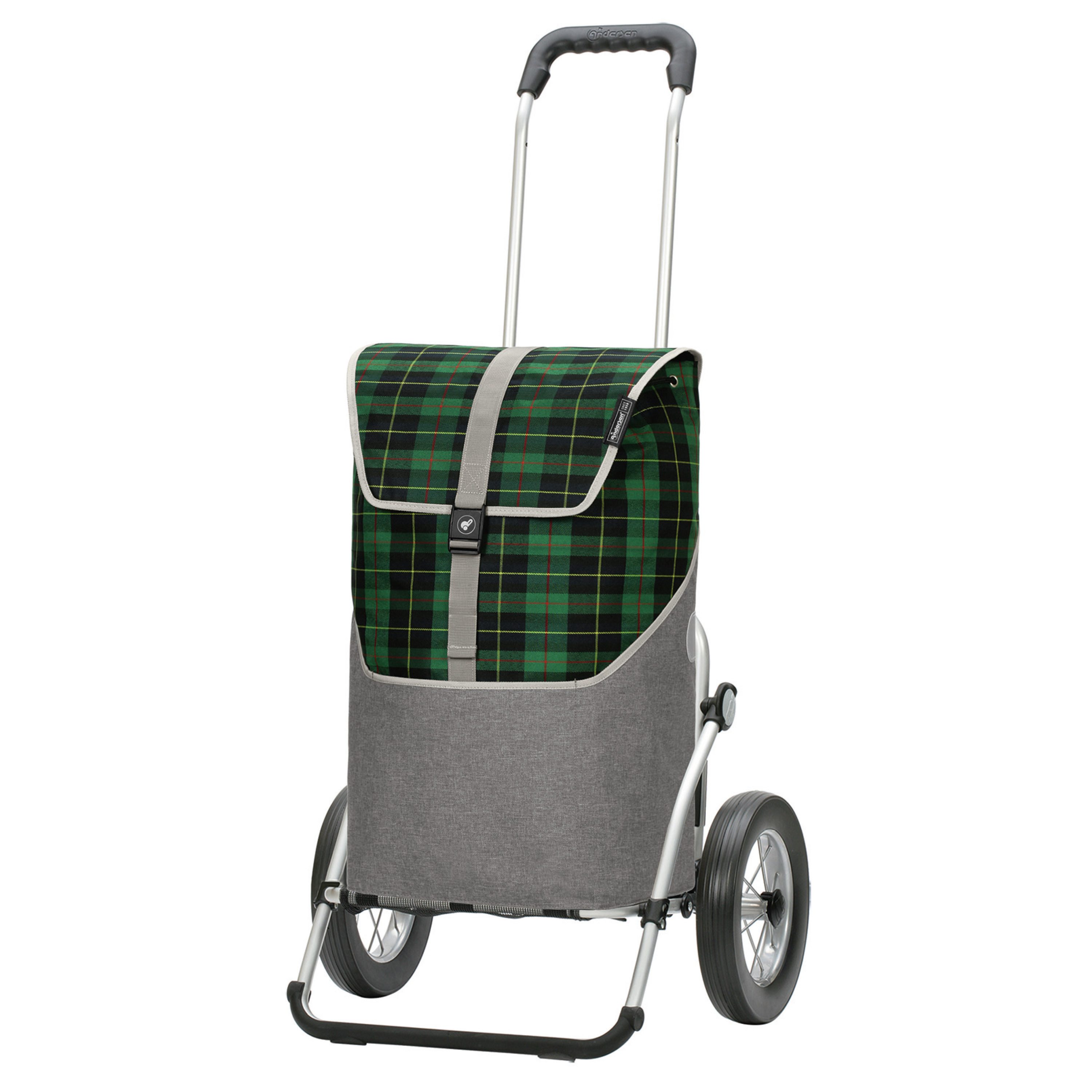 Andersen Einkaufstrolley Royal Shopper Gese grün, klappbare Ladefläche, belastbar bis 50kg, wasserabweisend