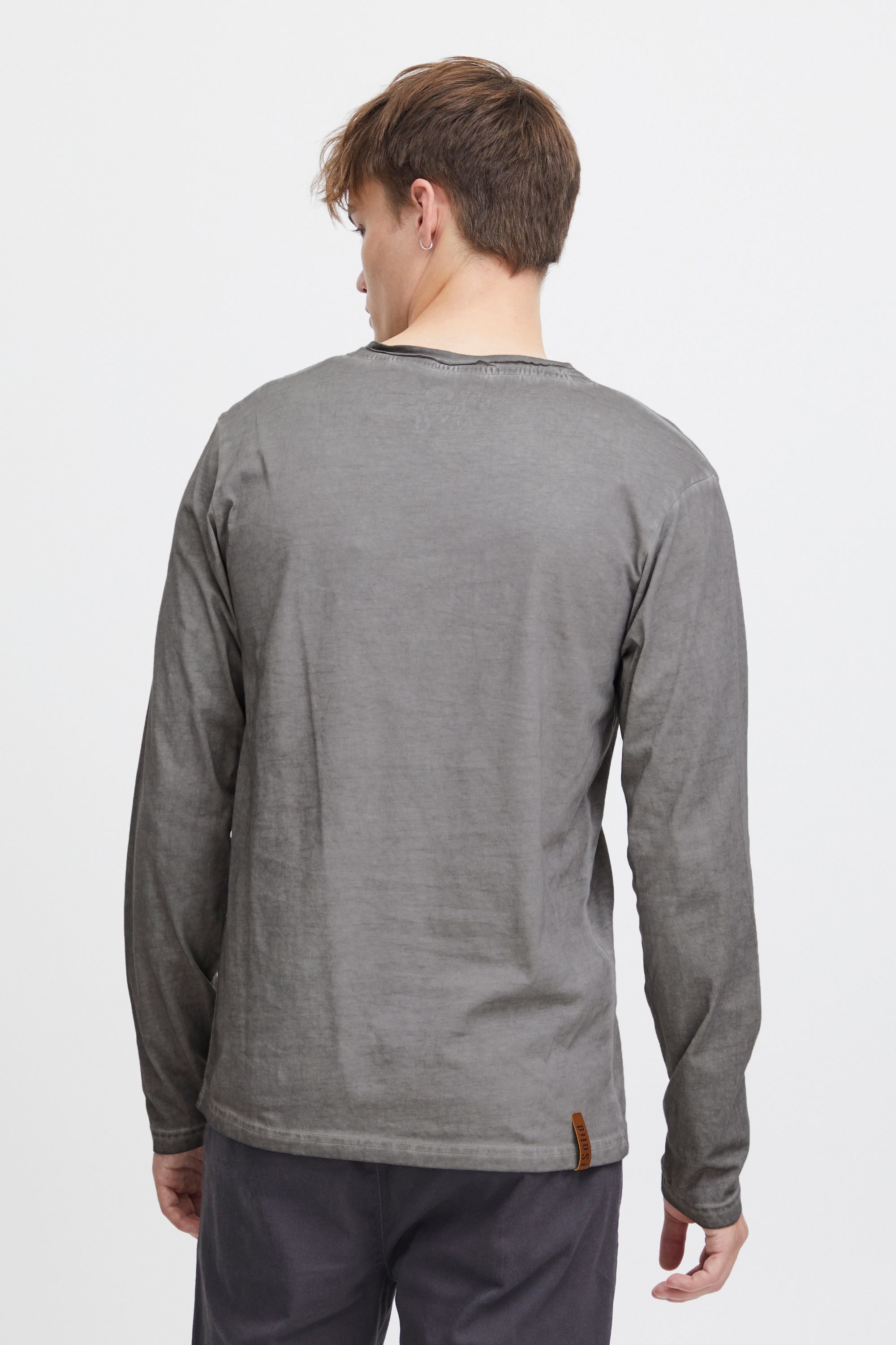 !Solid Langarmshirt SDTinox Langarmshirt mit V-Ausschnitt