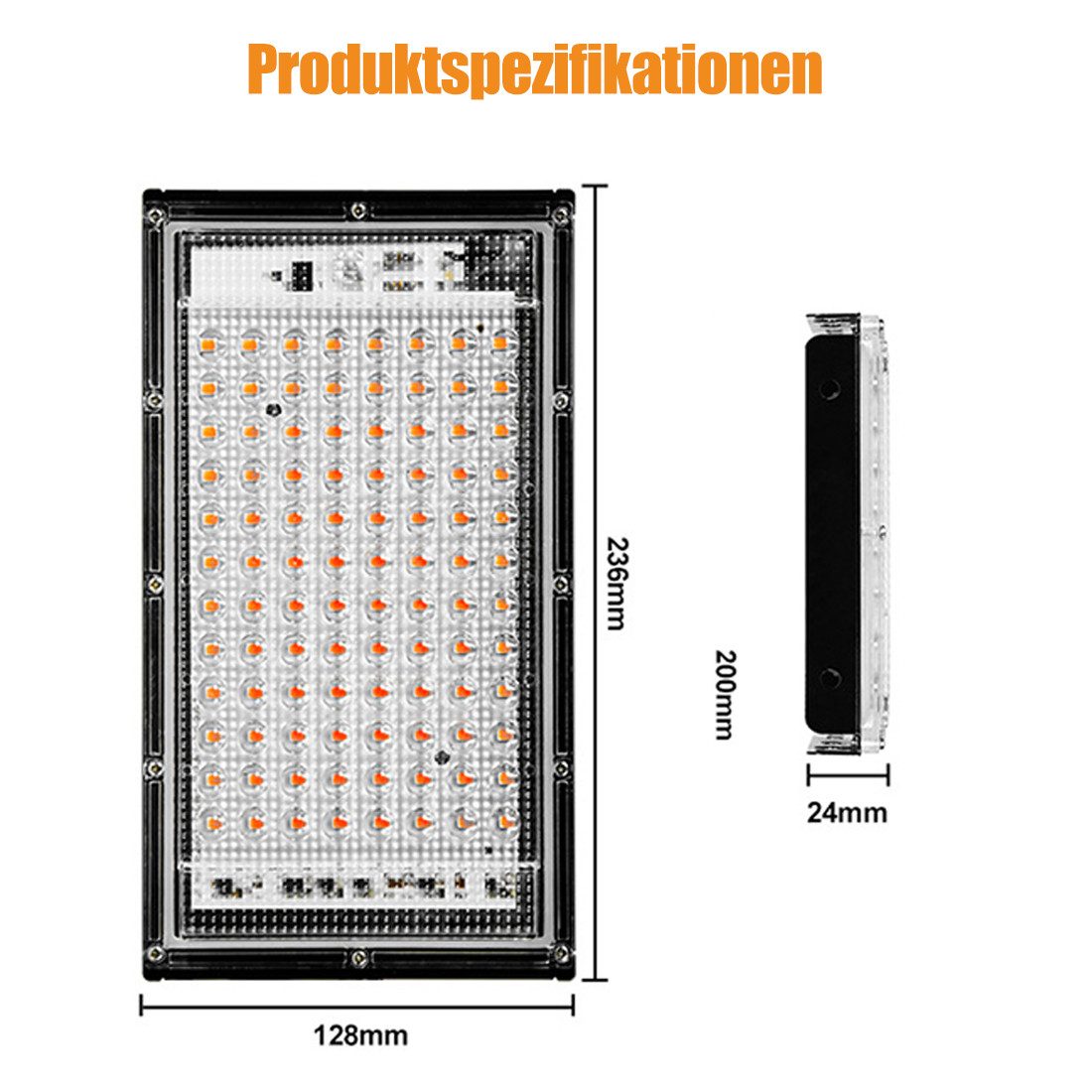 ZEUOPQ Pflanzenlampe LED-Wachstumslicht Rohr-Streifen Pflanzenlampe, Wasser günstig online kaufen
