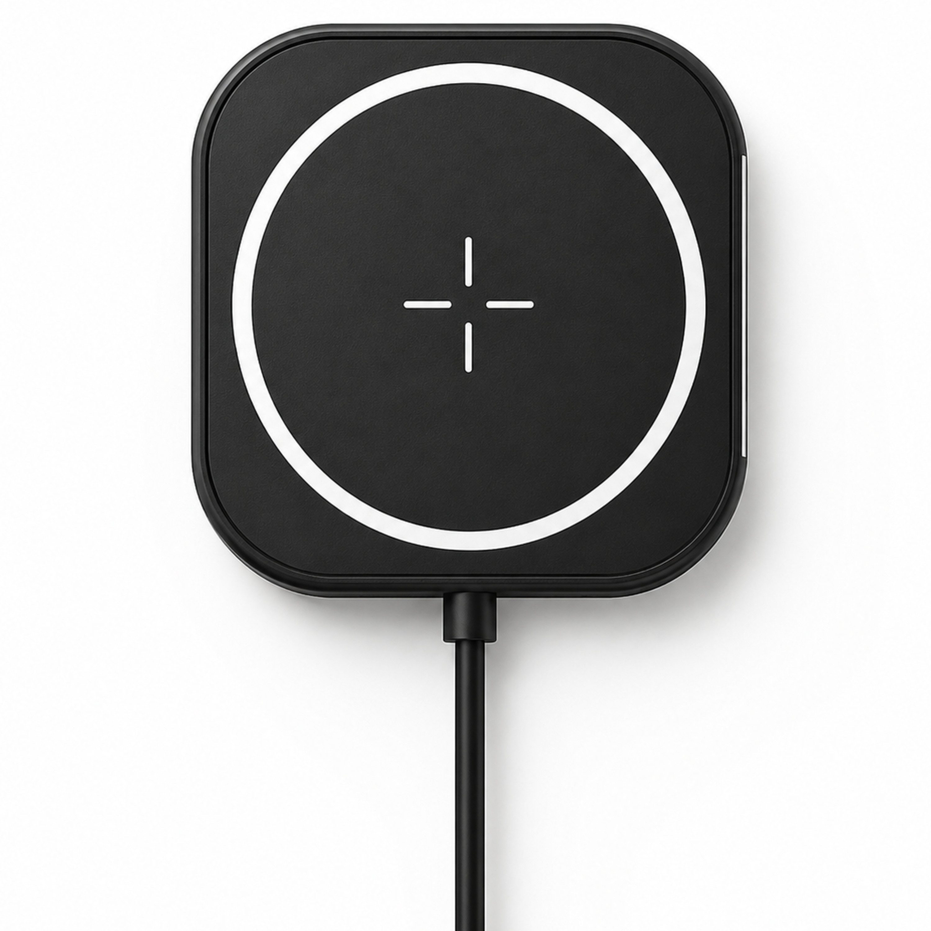 StellarLuma Handy-Halterung Handyhalterung Auto für MagSafe & Qi Ladegerät Lüftung 15W Wireless, (bis 7 Zoll, passend für iPhone, Samsung, Google, LG, HTC und weitere Qi-Geräte, Kompakte Lüftungshalterung mit Wireless-Charging für Qi und MagSafe)