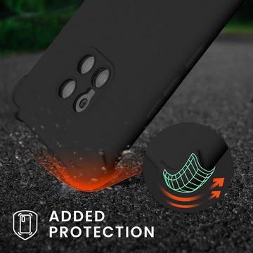 kwmobile Handyhülle Hülle für Huawei Mate 20 Pro, mit Metall Kette zum Umhängen - Silikon Handy Cover Case Schutzhülle
