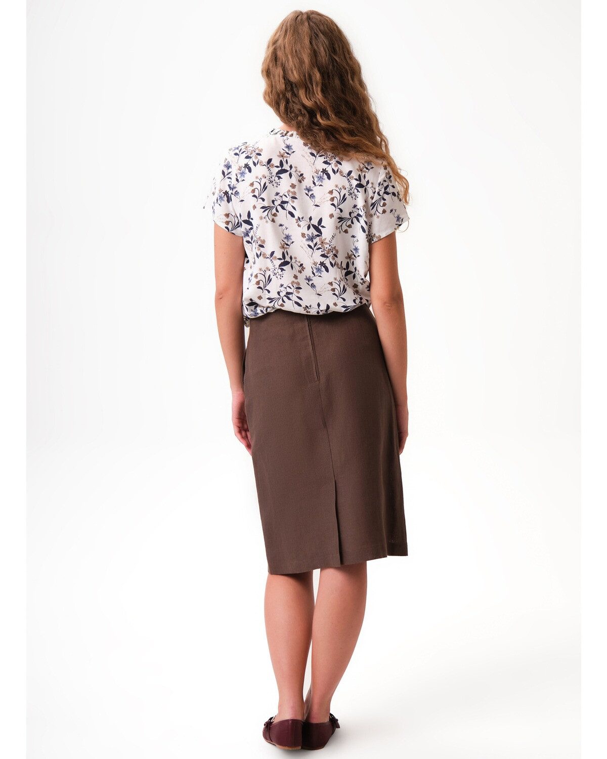 FELICITAS Blusenshirt Halbarm-Blusenshirt Bernadette