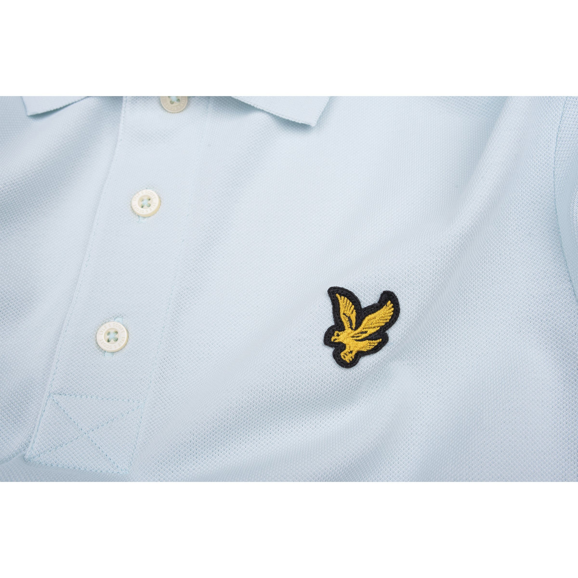 Plain Lyle Herren & Poloshirt & Lyle Adult Scott Scott Poloshirt ice Polo