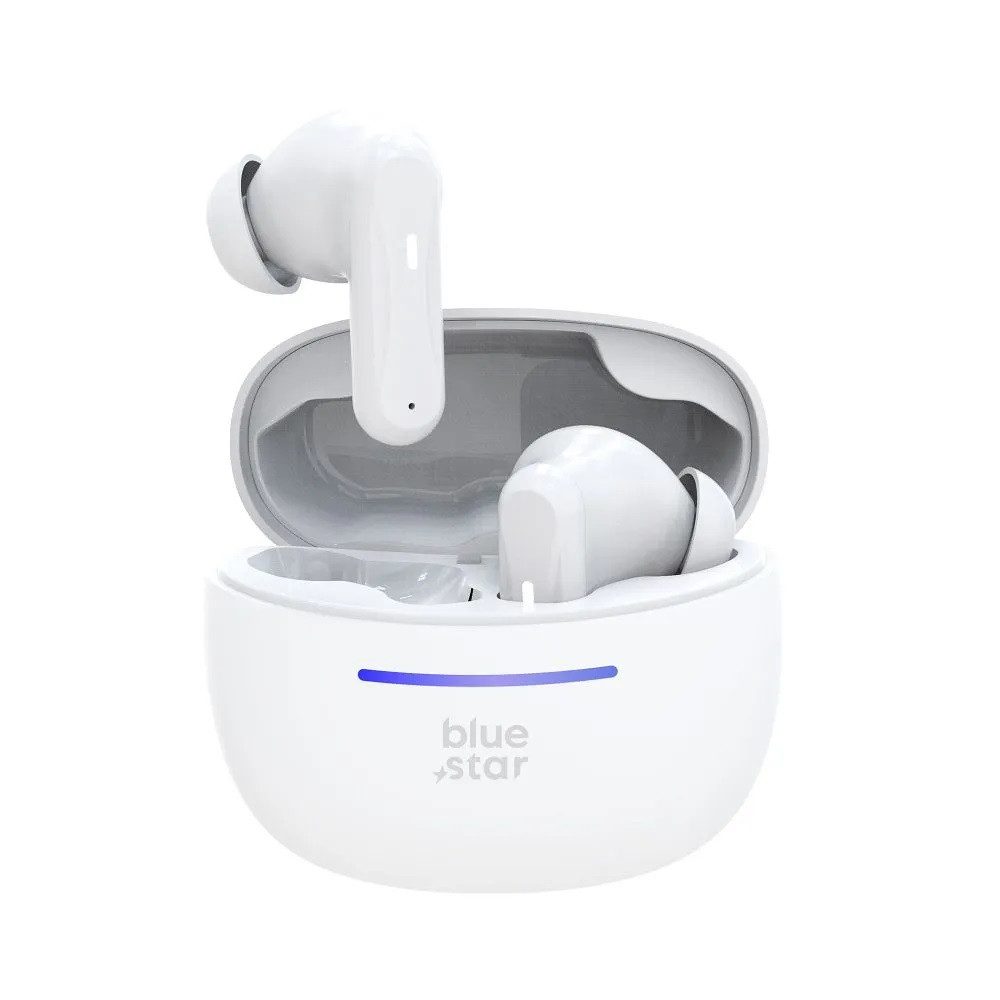 TWS Kopfhörer in Weiß In-Ear-Kopfhörer mit Bluetooth Technologie wireless In-Ear-Kopfhörer
