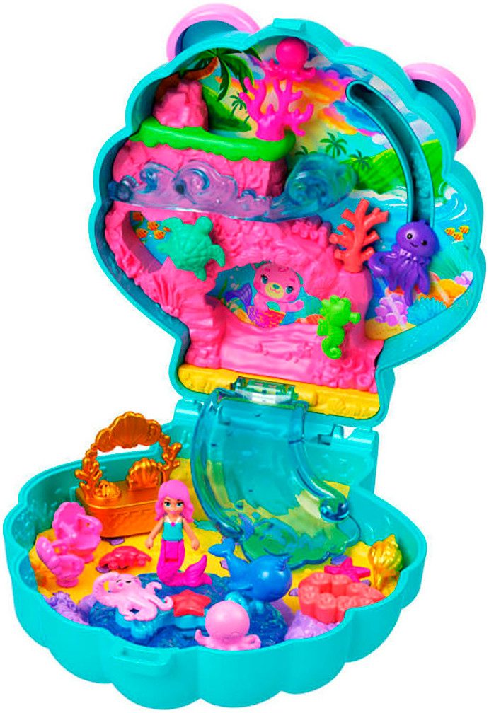 Polly Pocket Spielwelt Meer-Bär Schatulle