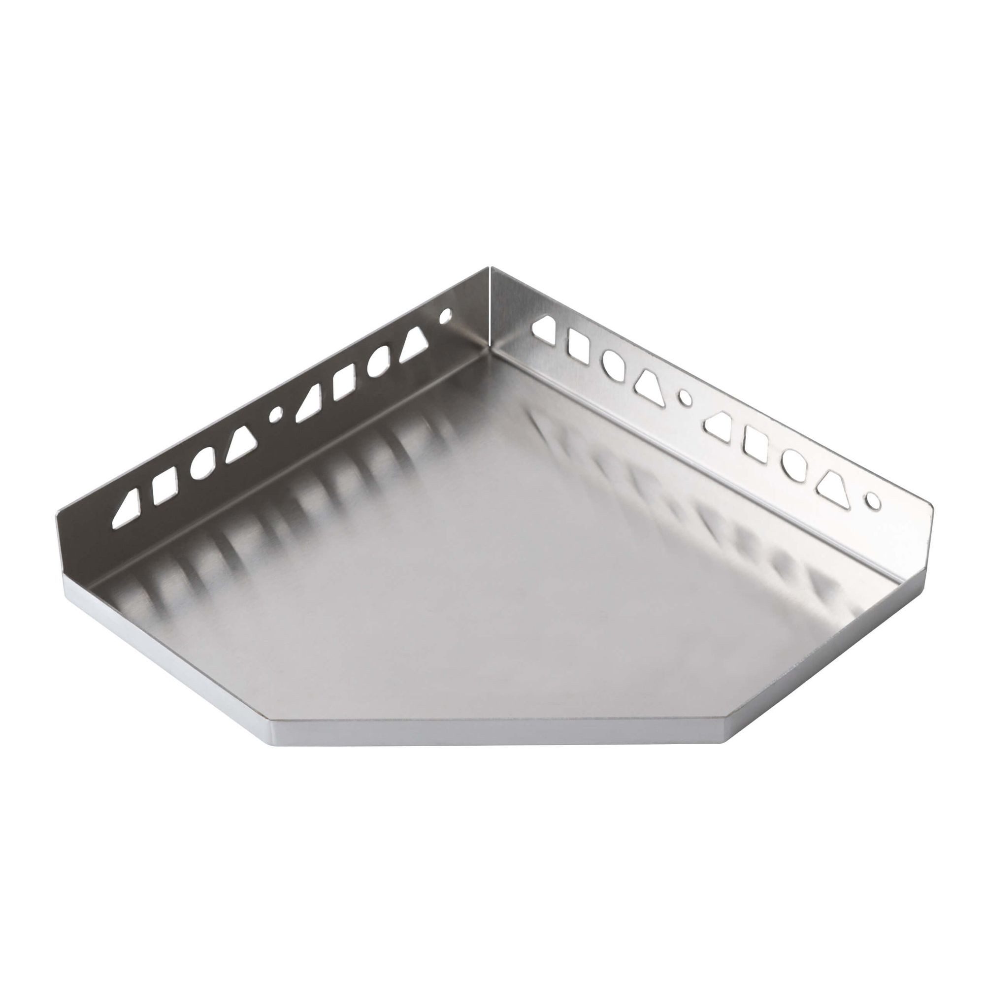 Dalsys Duschregal, Befliesbare Duschablage Ecke 200mm x 200mm Silber 1-tlg., Ablage zum Einfliesen, Edelstahl korrosionsbeständig, Bad Accessoires