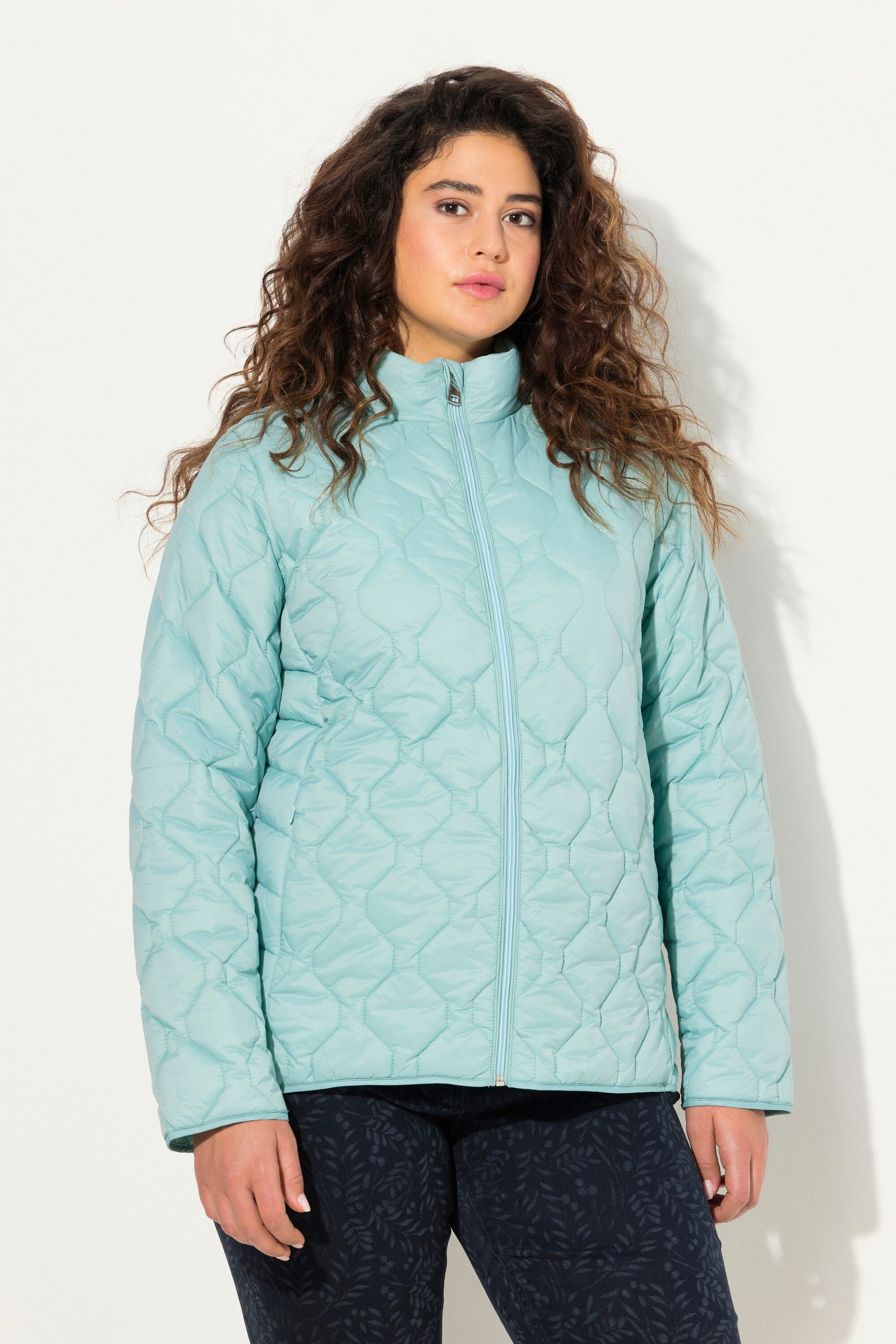 Ulla Popken Steppjacke HYPRAR Leichtstepp-Jacke wasserdicht günstig online kaufen