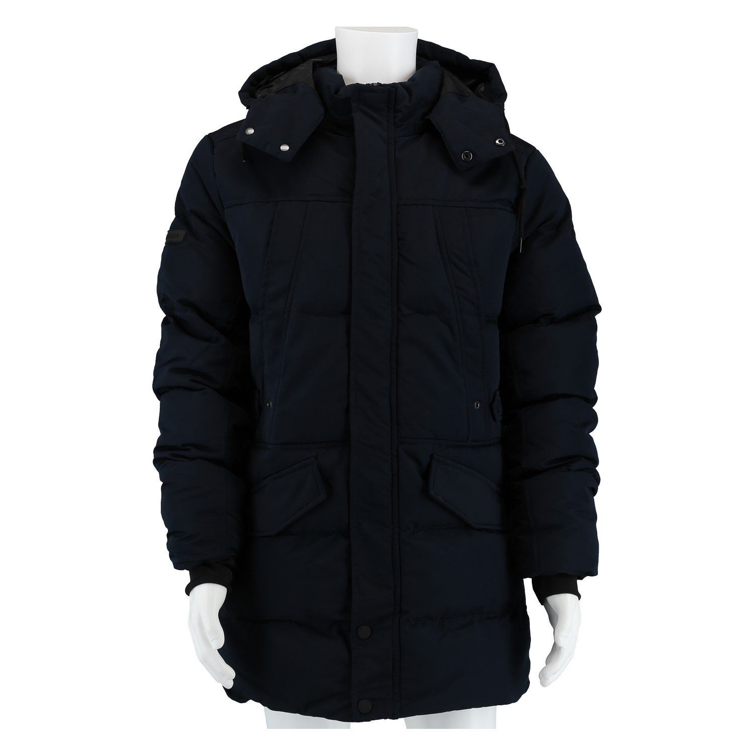 Poolman Winterjacke mit Kapuze P2304.738 (warm wattiert, leicht) navyblau H günstig online kaufen