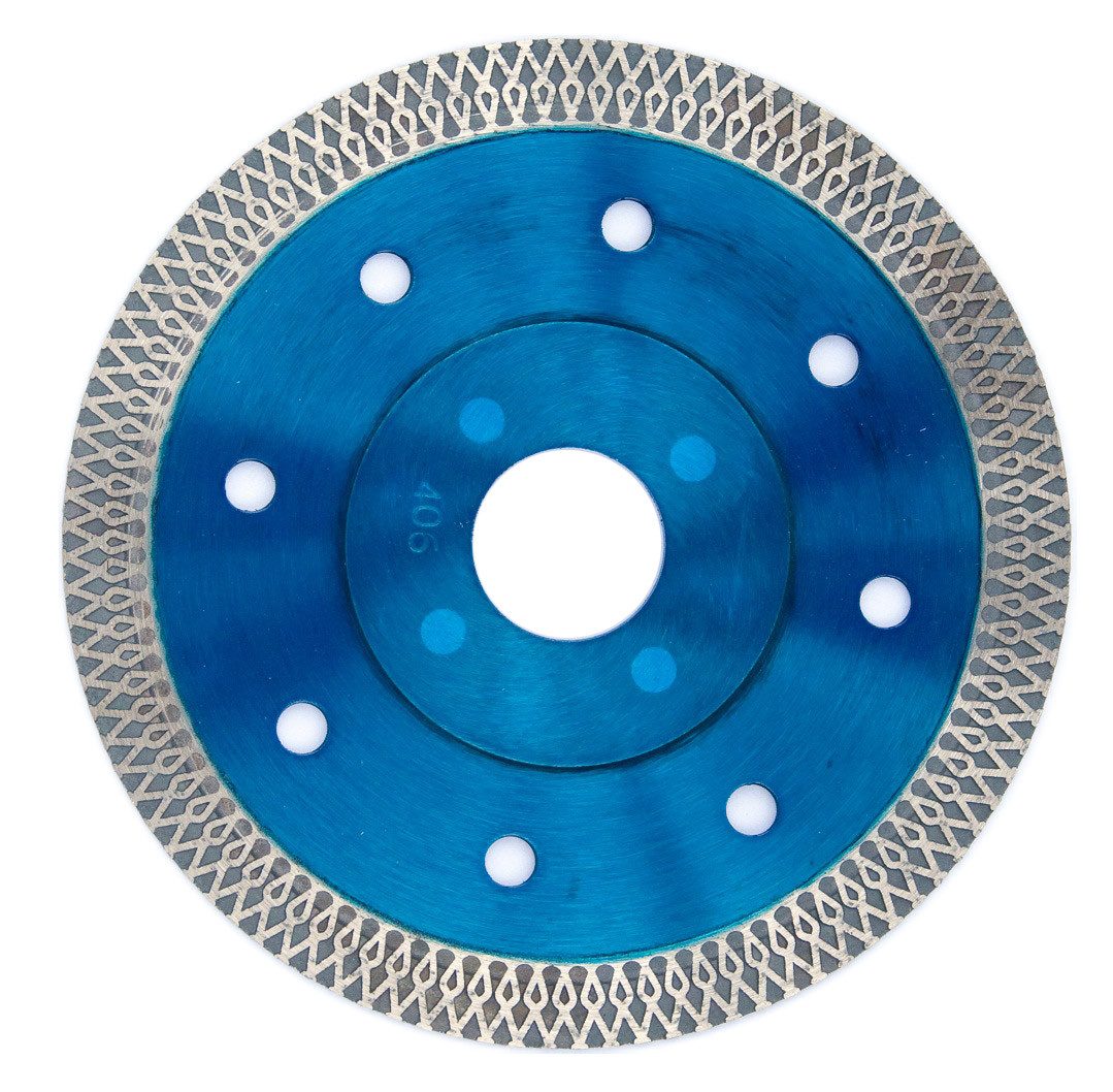 TECTOOL Diamanttrennscheibe DIAMANTSCHEIBE, EXTRA DÜNN, GESCHLOSSENER RAND, Ø 125 mm, (Packung, 1 Scheibe)